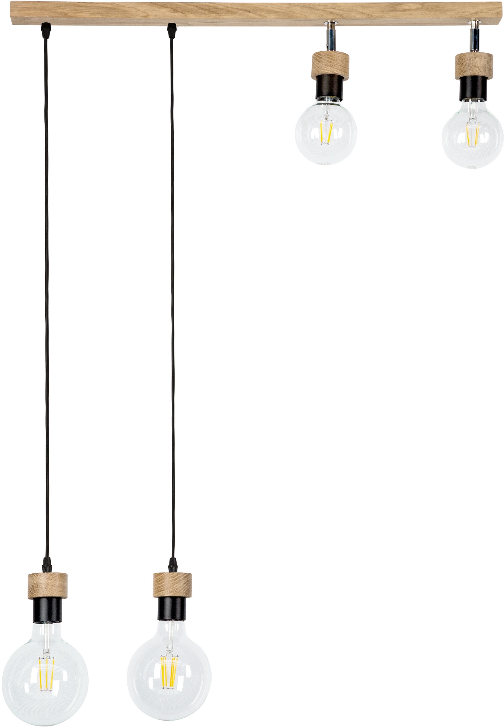 BRITOP LIGHTING Pendelleuchte »CLARTE«, 4 flammig, Leuchtmittel E27   Leuch günstig online kaufen