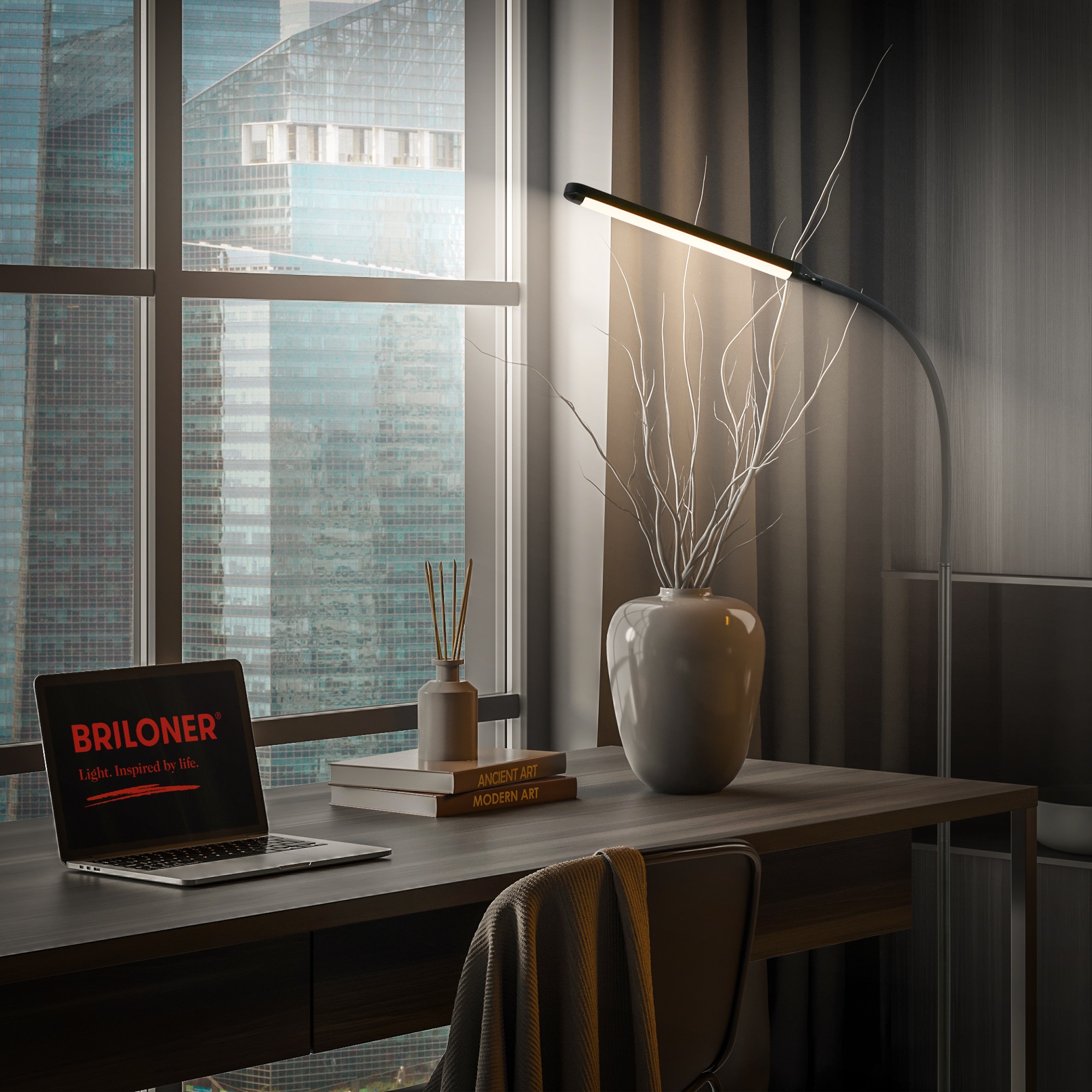 Briloner Leuchten LED Stehlampe »MURA 1660015«