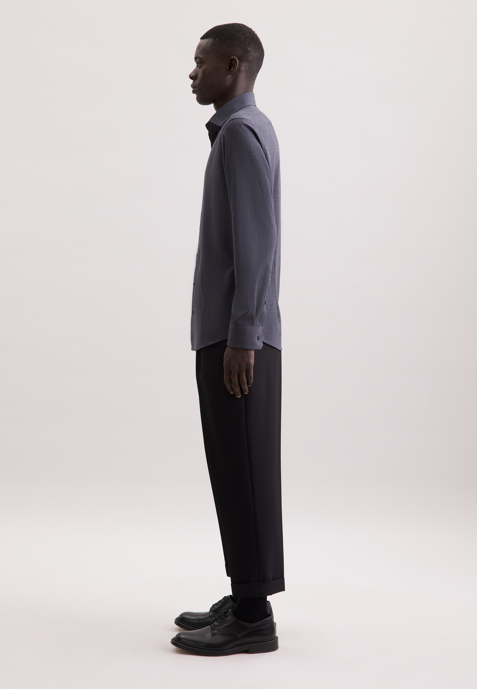 seidensticker Businesshemd »Schwarze Rose« Slim 1/1 Kentkragen Uni