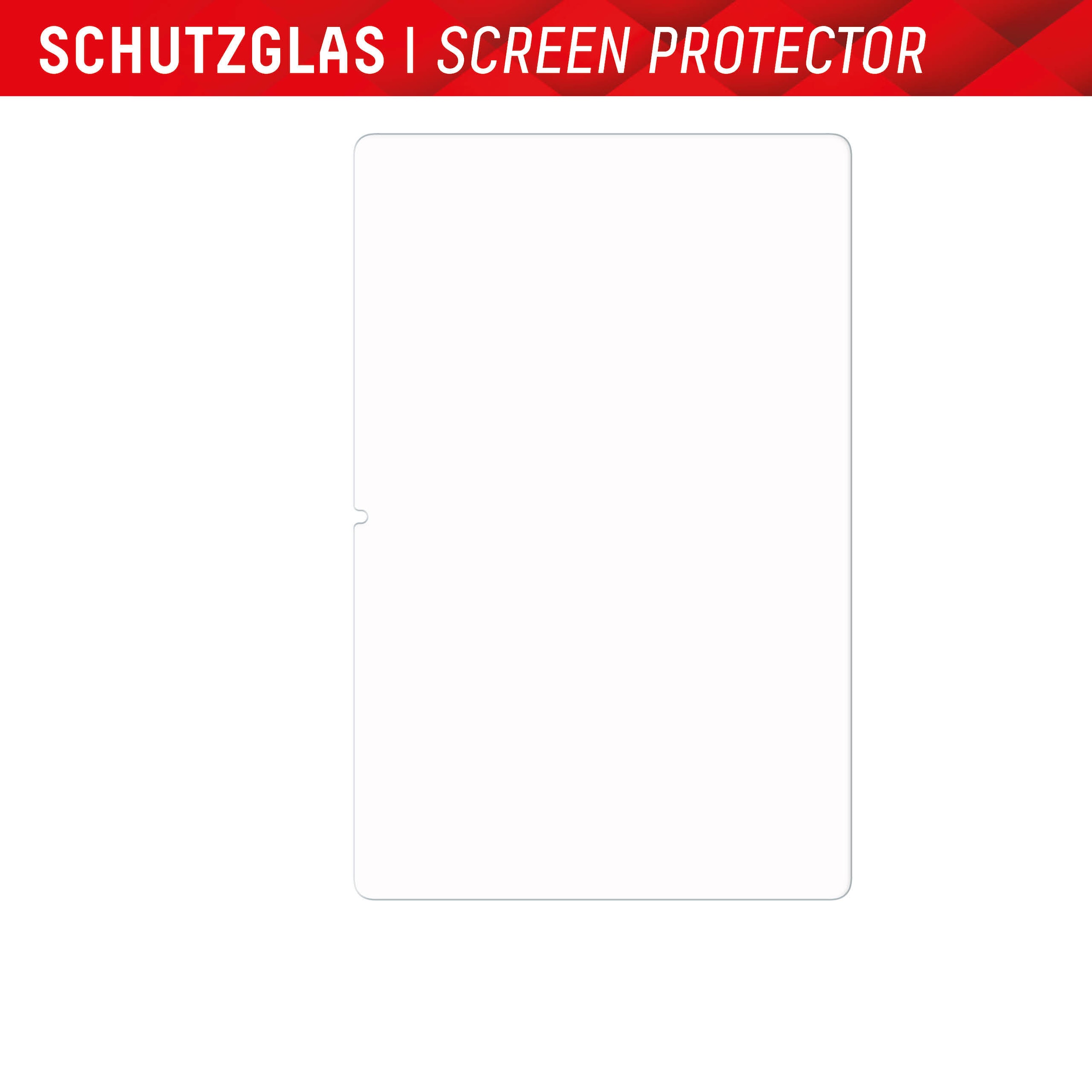 Displex Displayschutzglas »Tablet Glass« für Samsung Galaxy Tab A9+;Samsung Galaxy Tab A11+ Bildschirmschutz, Schutzglas, Splitterschutz, kratzfest