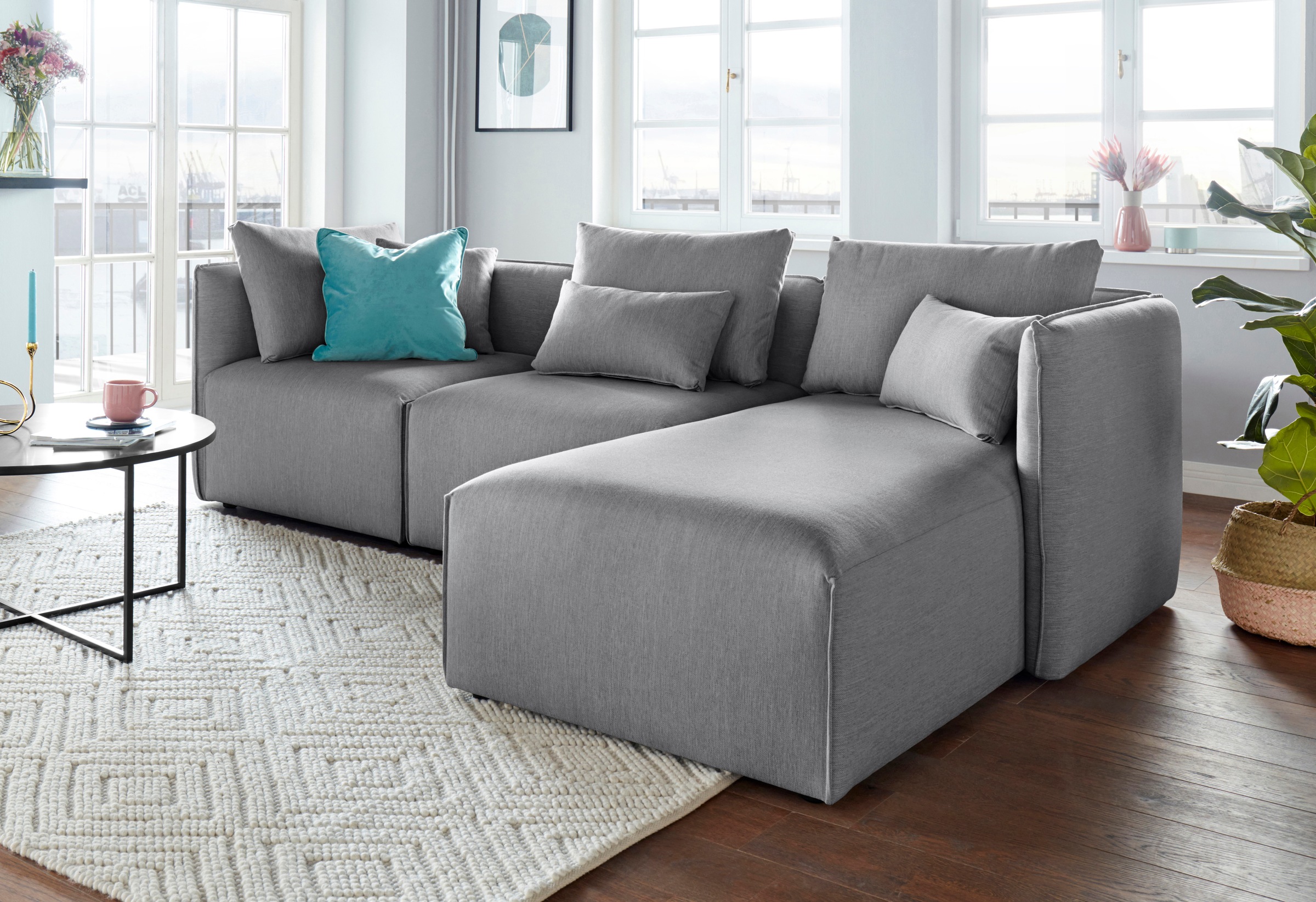 andas Ecksofa "Nöre L-Form" 3 Teile, in vielen Bezugsqualitäten und Farben. günstig online kaufen