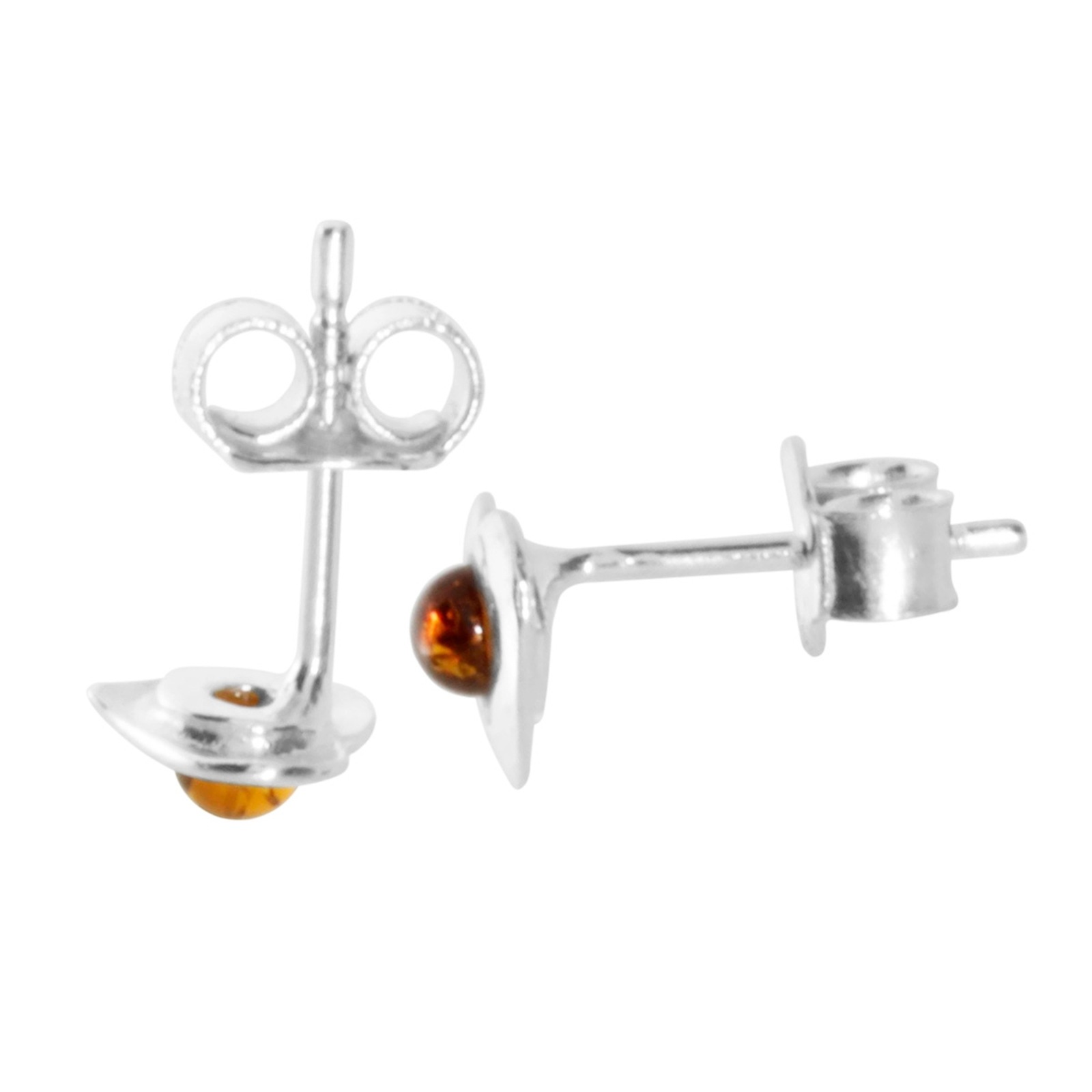 OSTSEE-SCHMUCK Paar Ohrstecker »Ostsee-Schmuck Ohrstecker Herz Ohrstecker Herz«, (2 tlg.)