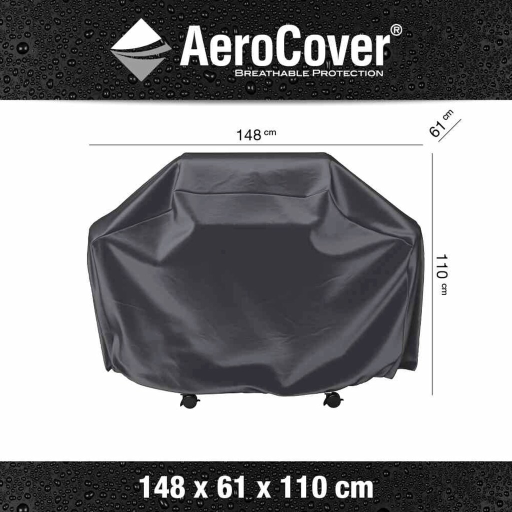 Aerocovers Gartenmöbel-Schutzhülle »Outdoor Kitchen Hülle L atmungsaktiv, 148x61x110«, Outdoor Kitchen Hülle L, atmungsaktiv, 148x61x110 cm