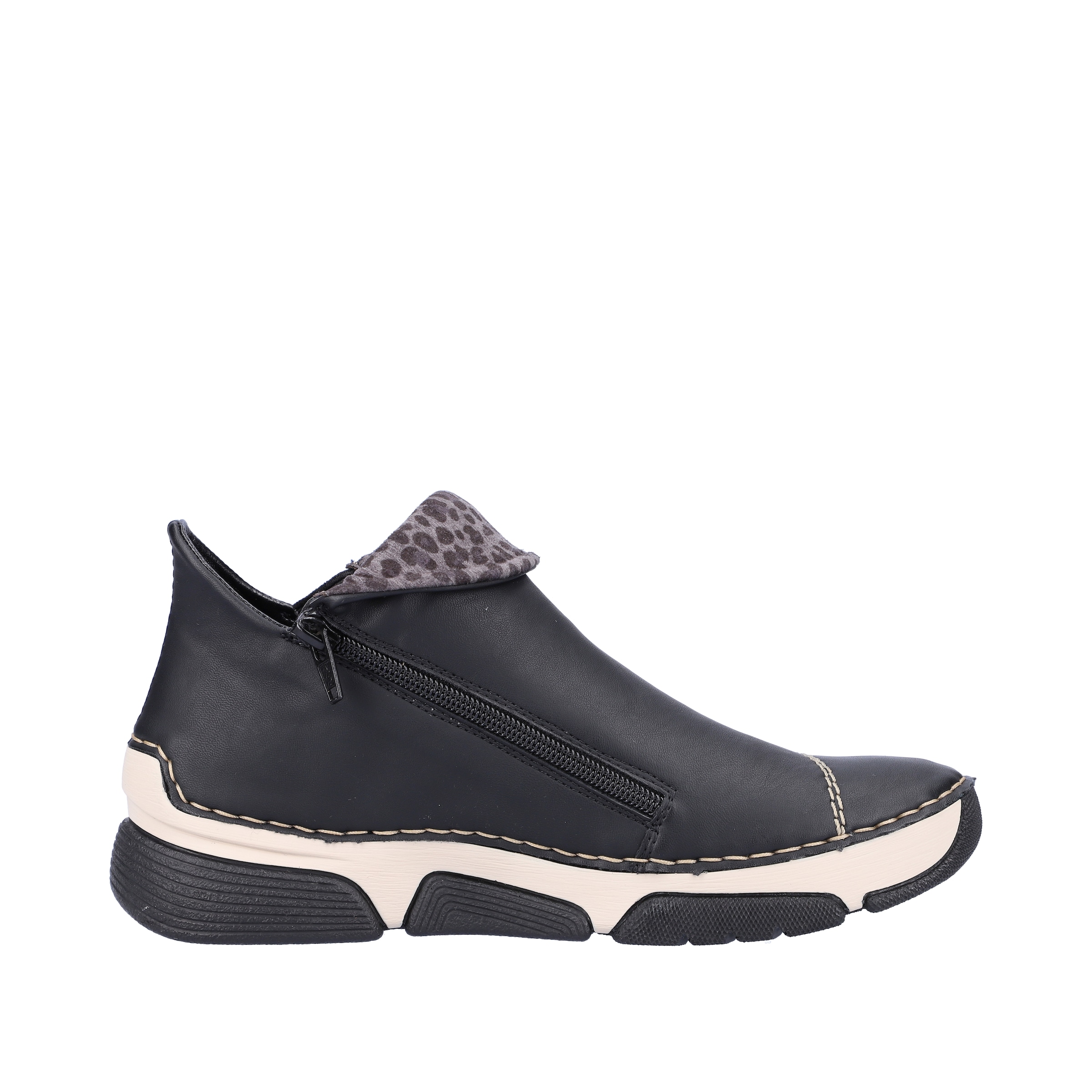 Rieker Sneakerboots  Schlupfboots, Stiefelette, High Top Sneaker mit Innenreißverschluss