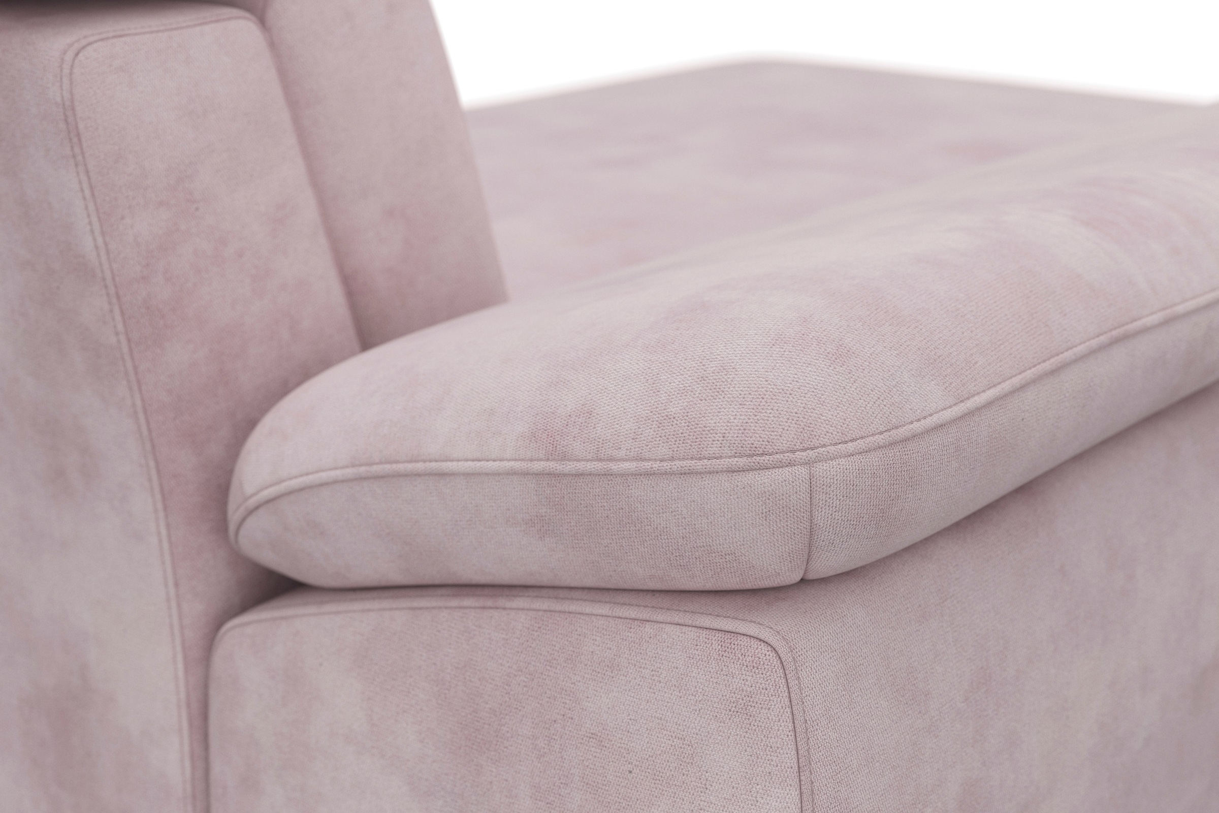 sit&more Wohnlandschaft »Cabrio U-Form, mit Sitztiefenverstellung, Arm- und Kopfteilverstellung«, 3 Nierenkissen, Federkern, optional Bettfunktion und Stauraum