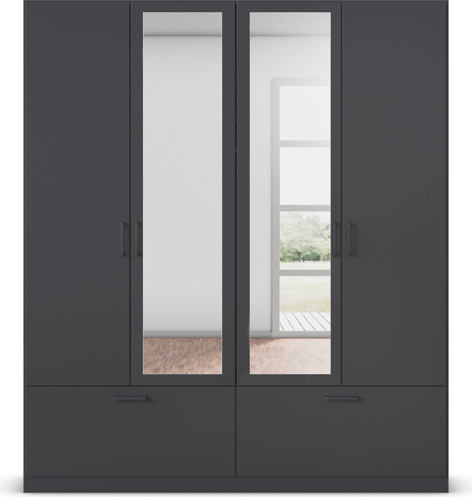 rauch Drehtürenschrank »Kleiderschrank Schrank Garderobe Wäscheschrank BARI günstig online kaufen