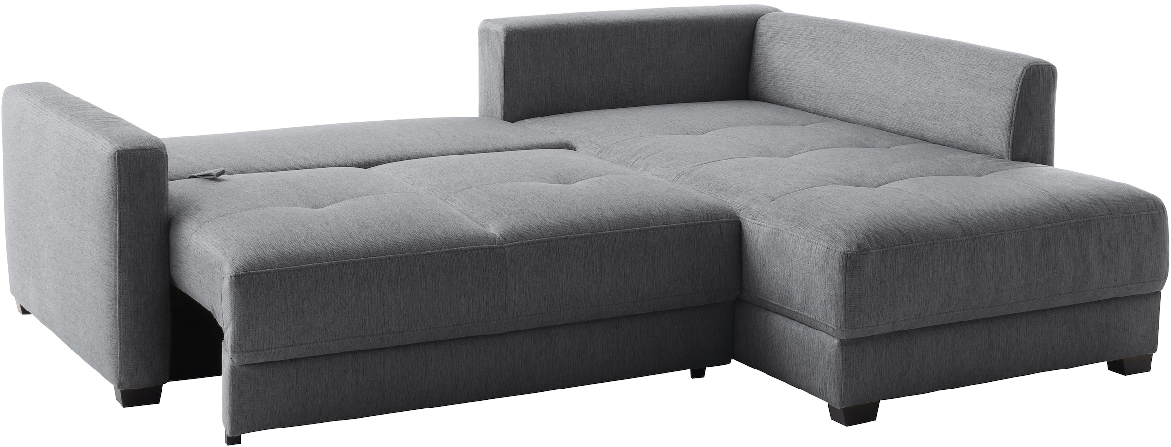 Mr. Couch Ecksofa »Pierre, L-Form mit Taschenfederkern«, mit DuraSpring-Taschenfederkern bis 140 kg belastbar