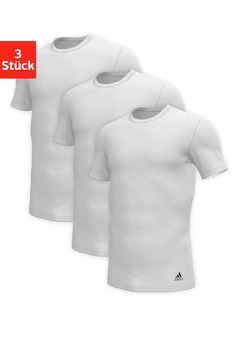 T-Shirt »Pure Cotton«, (3er-Pack), in klassischer Form