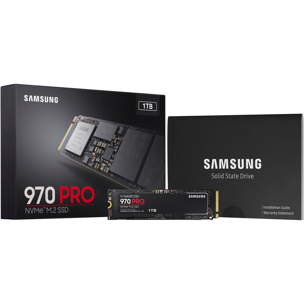 Samsung interne SSD »970 PRO NVMe™ M.2 SSD«, Anschluss mSATA