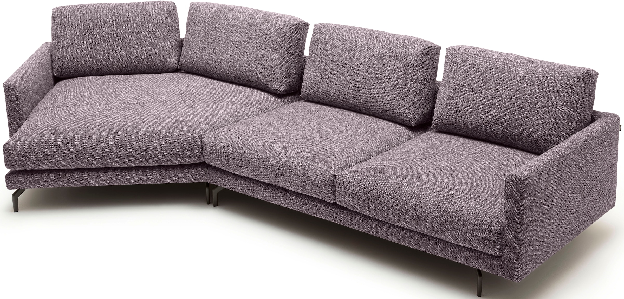 Creation BY ROLF BENZ Wohnlandschaft »CR.414 mit Kuschelecke für Wohlfühlkomfort« Wahlweise aus Leder oder Chenille