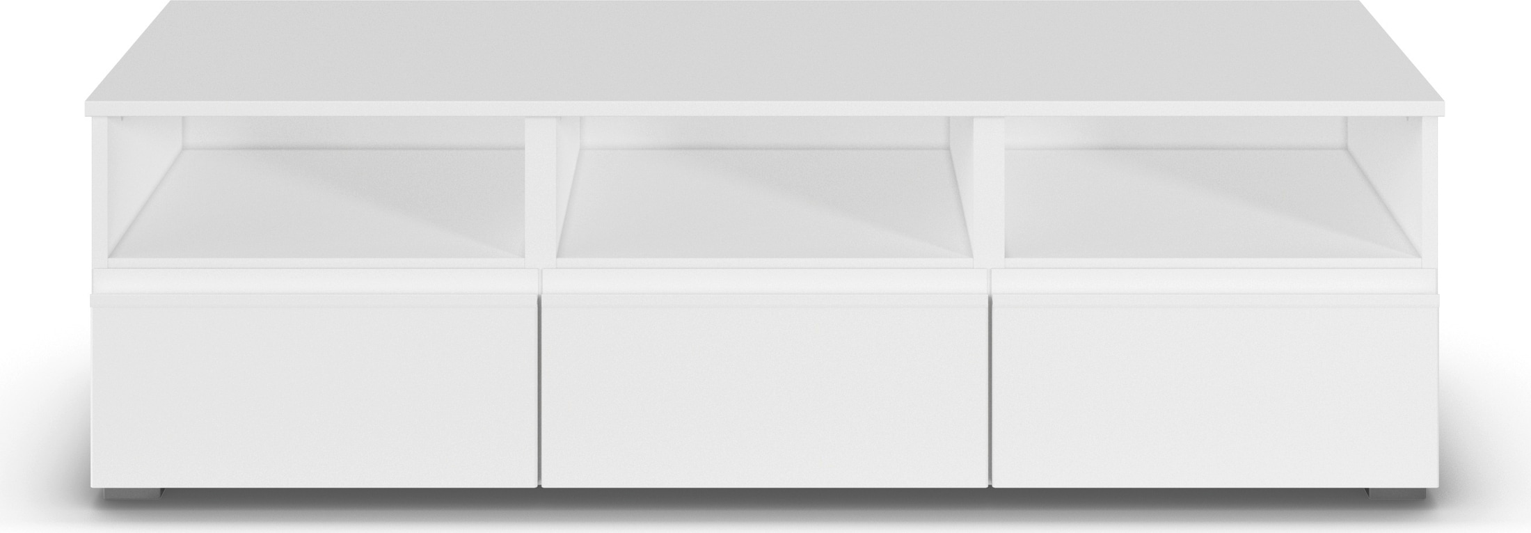 rauch Schubkastenkommode »Sideboard TV-Board TV-Bank Lowboard Kommode Strauraum JOEL«, mit drei Schubladen und drei offene Fächer MADE IN GERMANY
