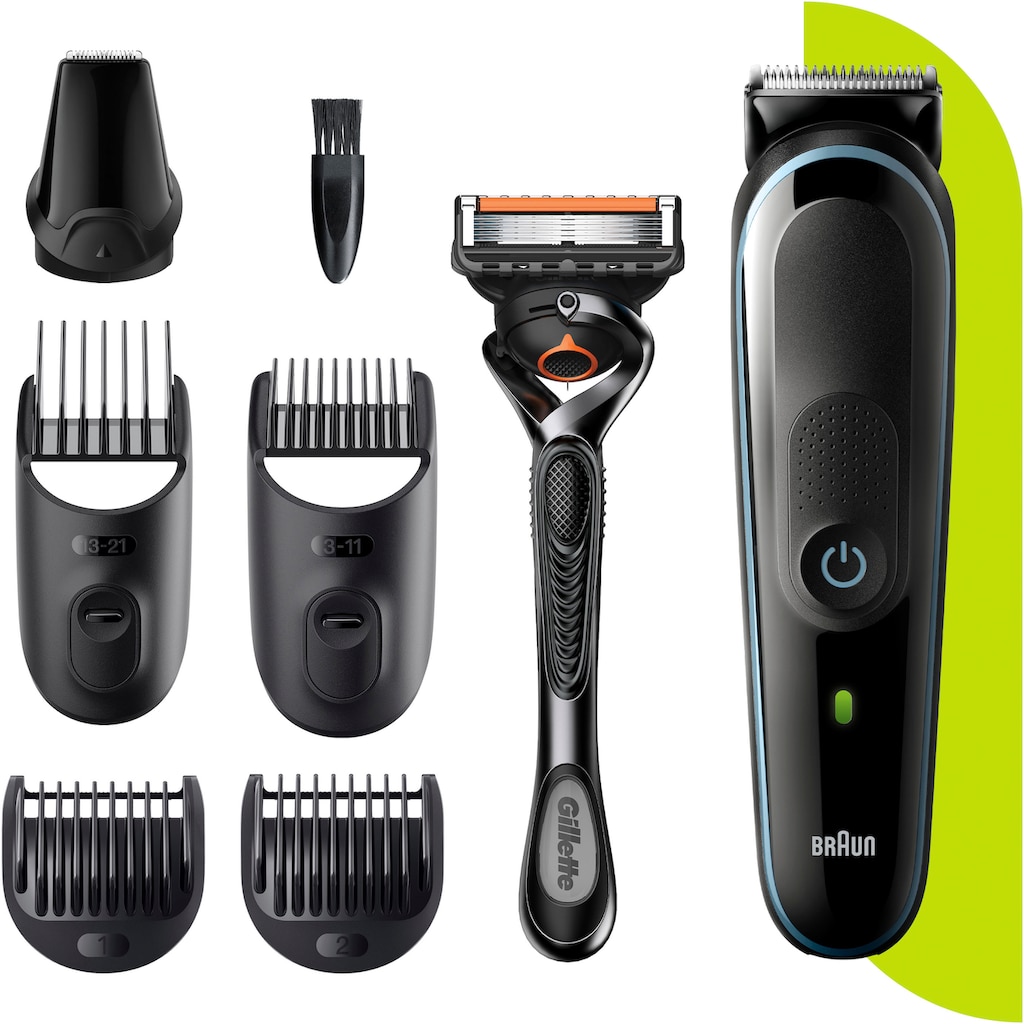 Braun Haarschneider »Multi-Grooming-Kit 3 MGK3345«, 5 Aufsätze