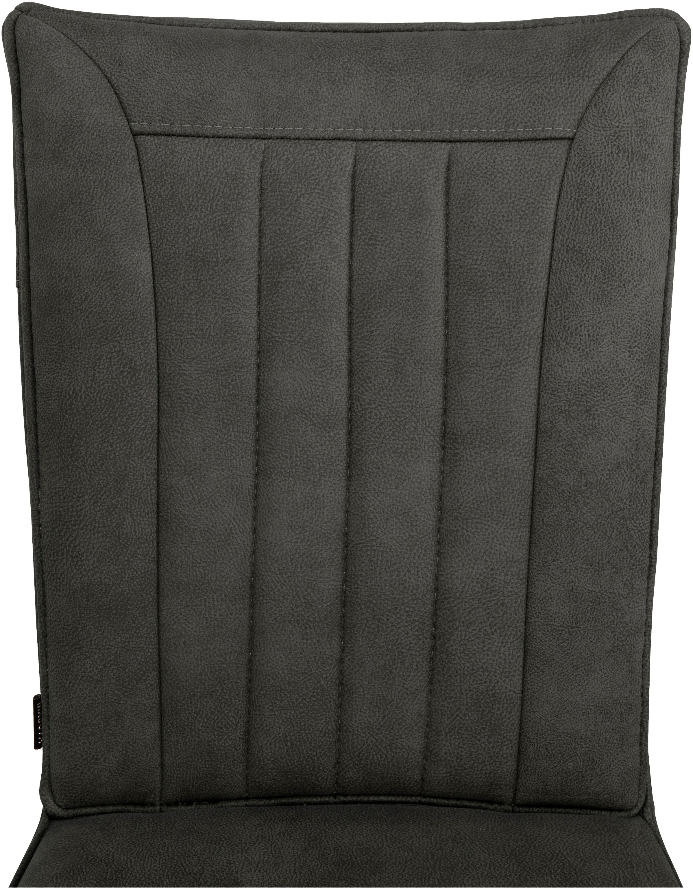 OMG Design Freischwinger »Amara«, (Set), 1 St., Stoff, Esszimmerstuhl, Küchenstuhl, pflegeleichter Bezug