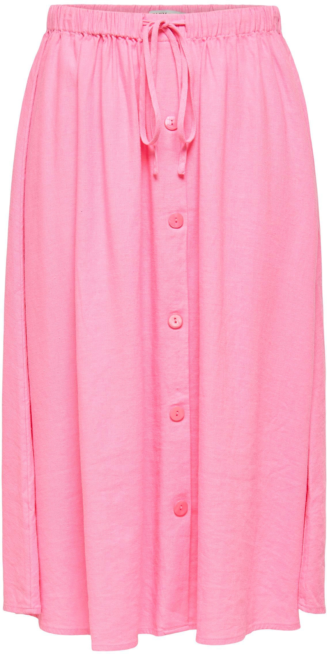 5. Bild von ONLY Sommerrock »ONLCARO HW LINEN BLEND BUTTON SKIRT PNT«