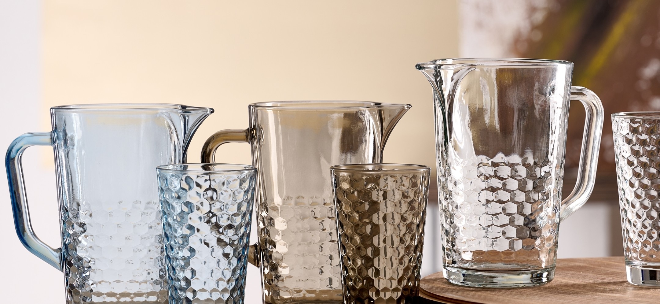 Ritzenhoff & Breker Wasserkrug »Favo« Spülmaschinengeeignet, Fassungsvermögen: 1,2 Liter