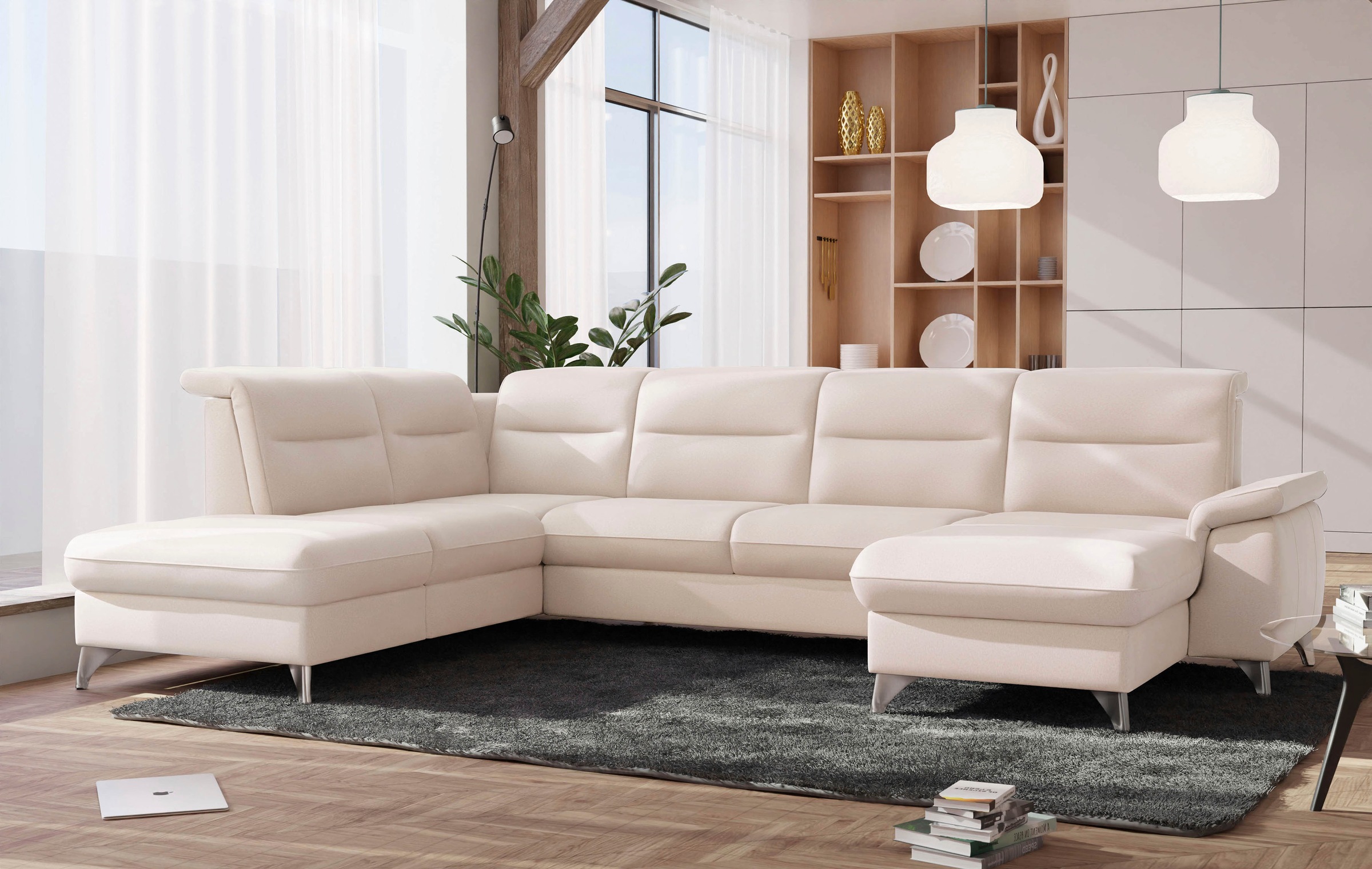 sit&more "Astoria U-Form" wahlweise mit motorischer Relaxfunktion günstig online kaufen