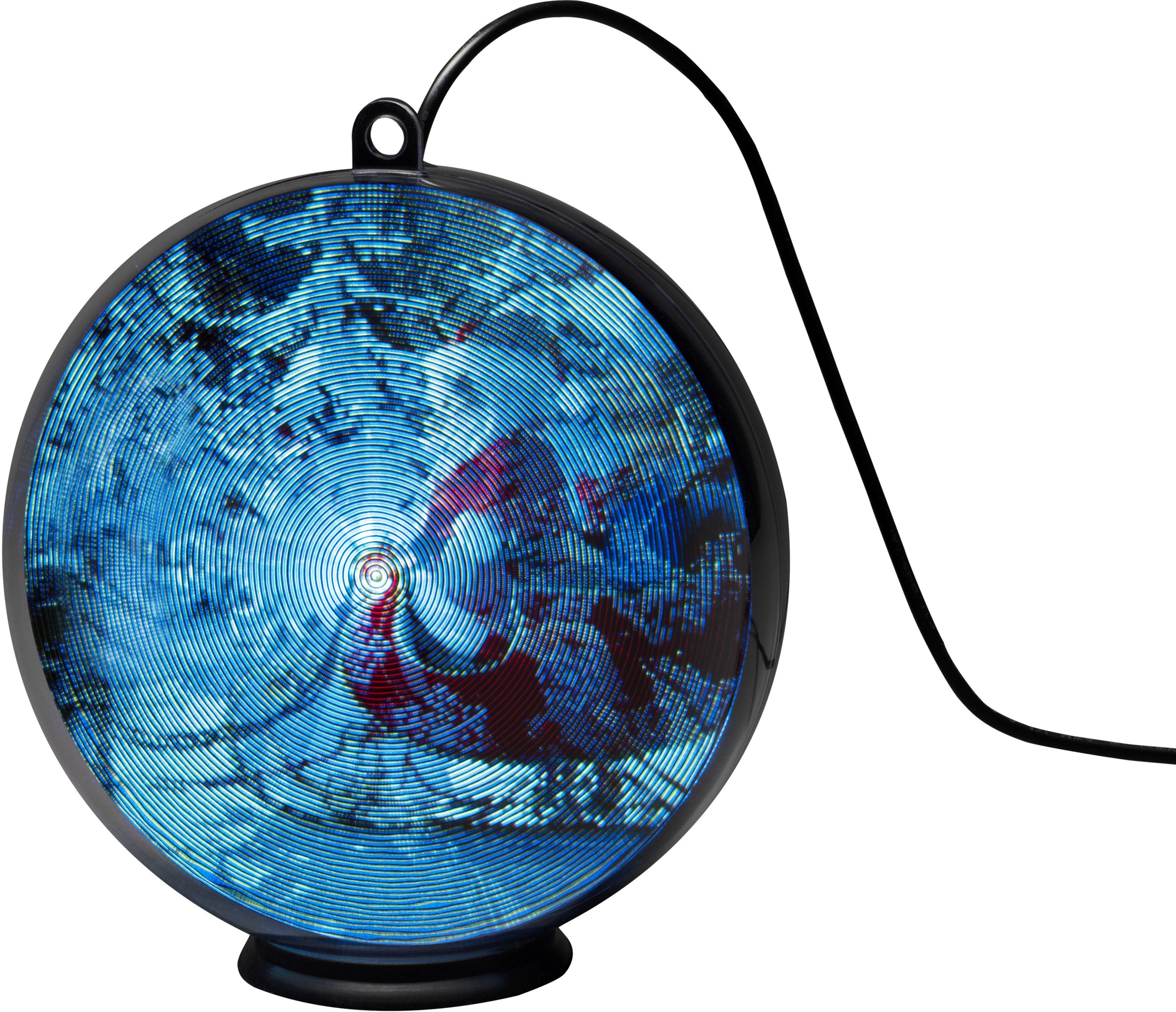 KONSTSMIDE Dekolicht, 64 flammig, Leuchtmittel LED-Modul | LED fest integriert, 3D Hologrammkugel mit Winterlandschaft