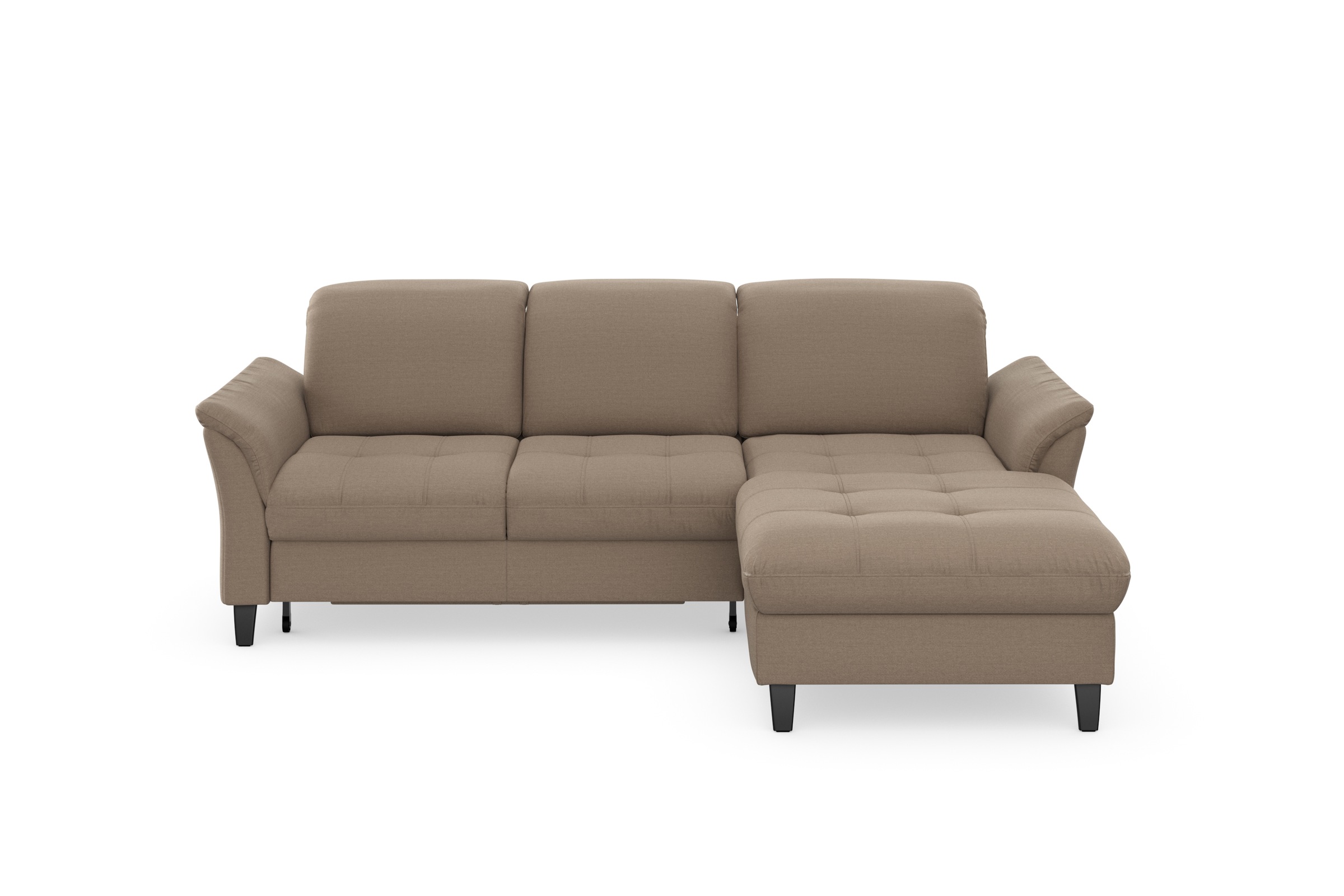 sit&more Ecksofa »Maggiore L-Form«, wahlweise mit Kopfteilverstellung, Bettfunktion und Bettkasten