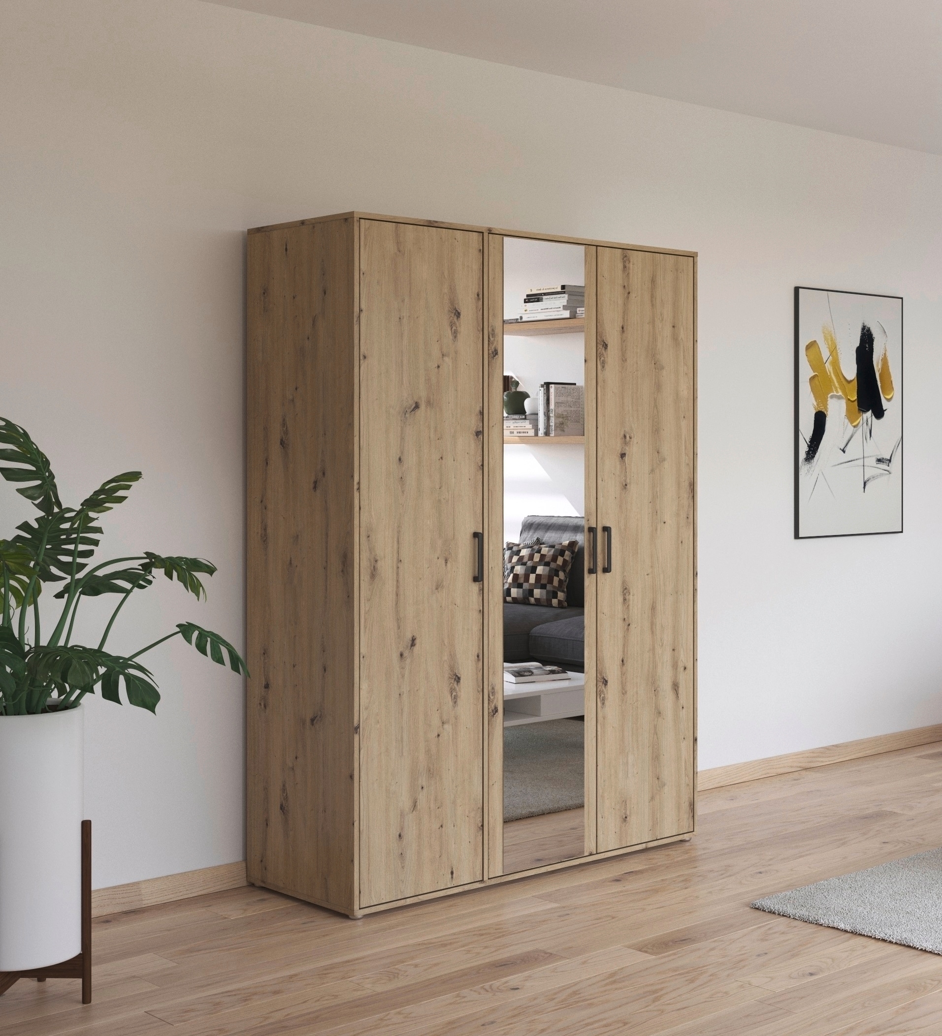 rauch Drehtürenschrank »Kleiderschrank Schrank Garderobe Wäscheschrank VOYA günstig online kaufen