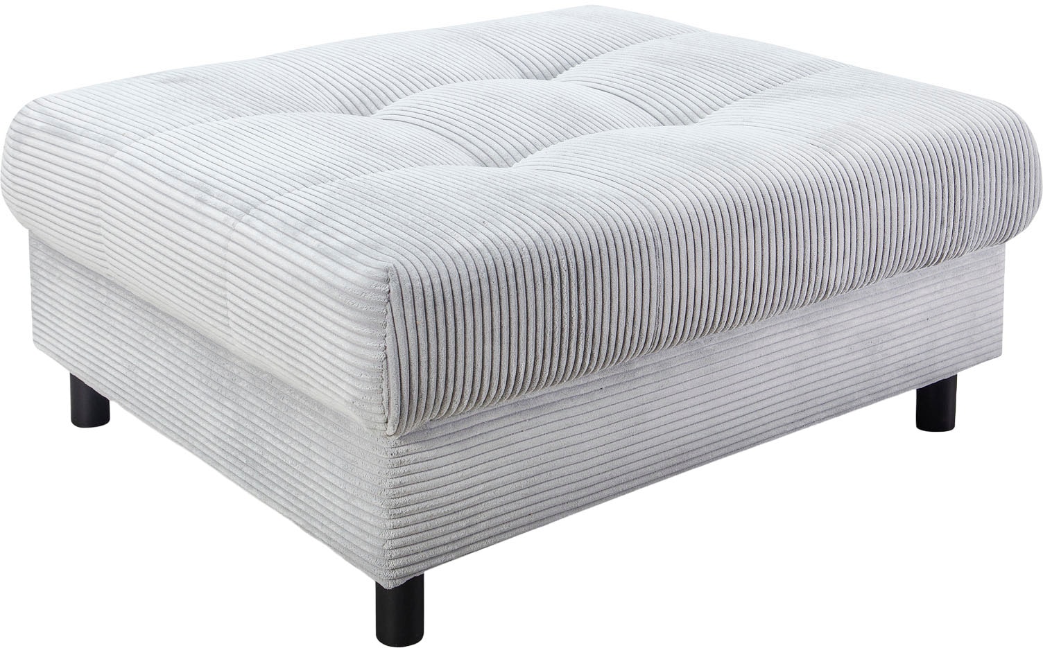 OTTO home Wohnlandschaft »Antonia U-Form, B: 298 cm, inkl. Hocker, Federkernpolsterung« extra große Liegefläche, 282x178cm, inkl. 3 Zierkissen