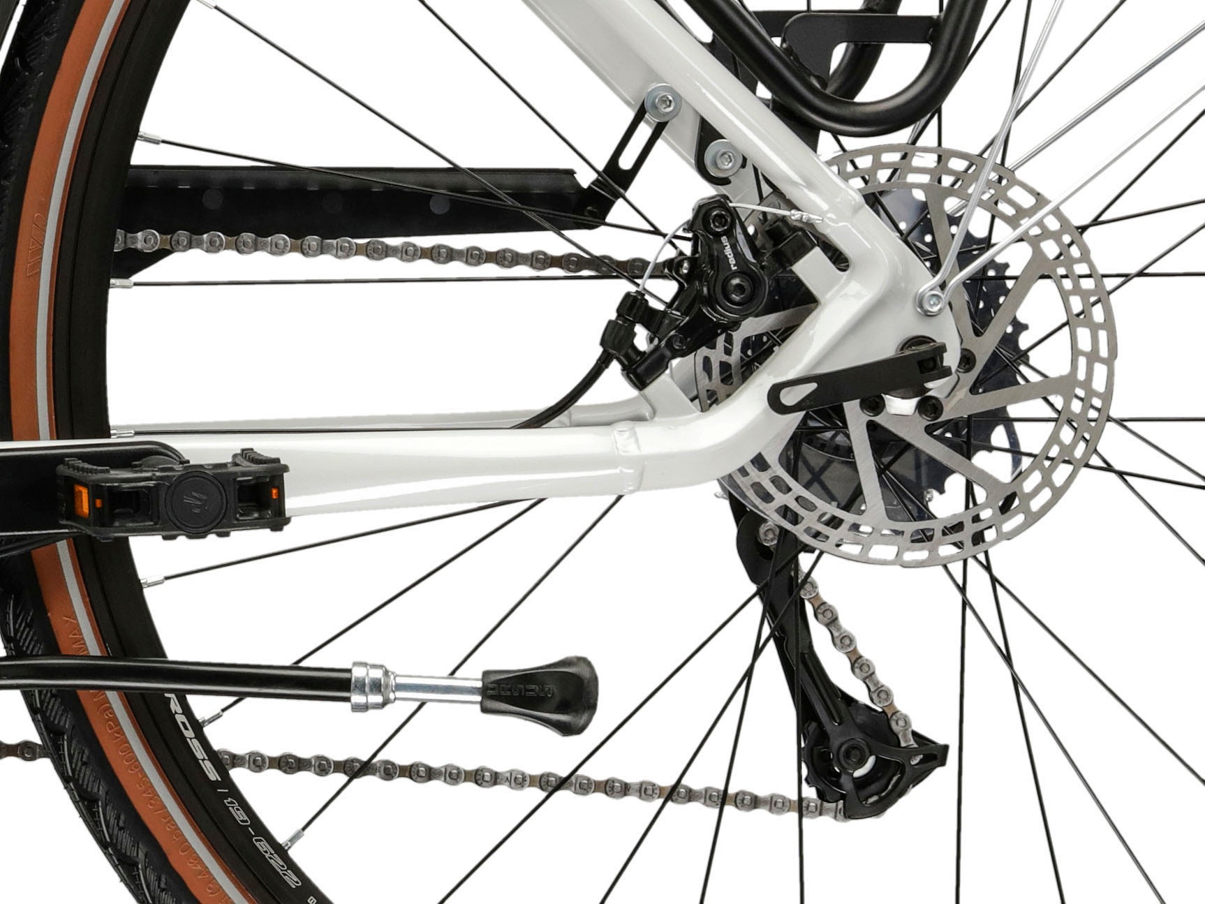 Kross Trekkingrad »KROSS Trekkingrad Damen 28" Trans 3.0 ULT.RA weiß 24 Gänge« 24 Gang Shimano ACERA M3020 Schaltwerk Kettenschaltung