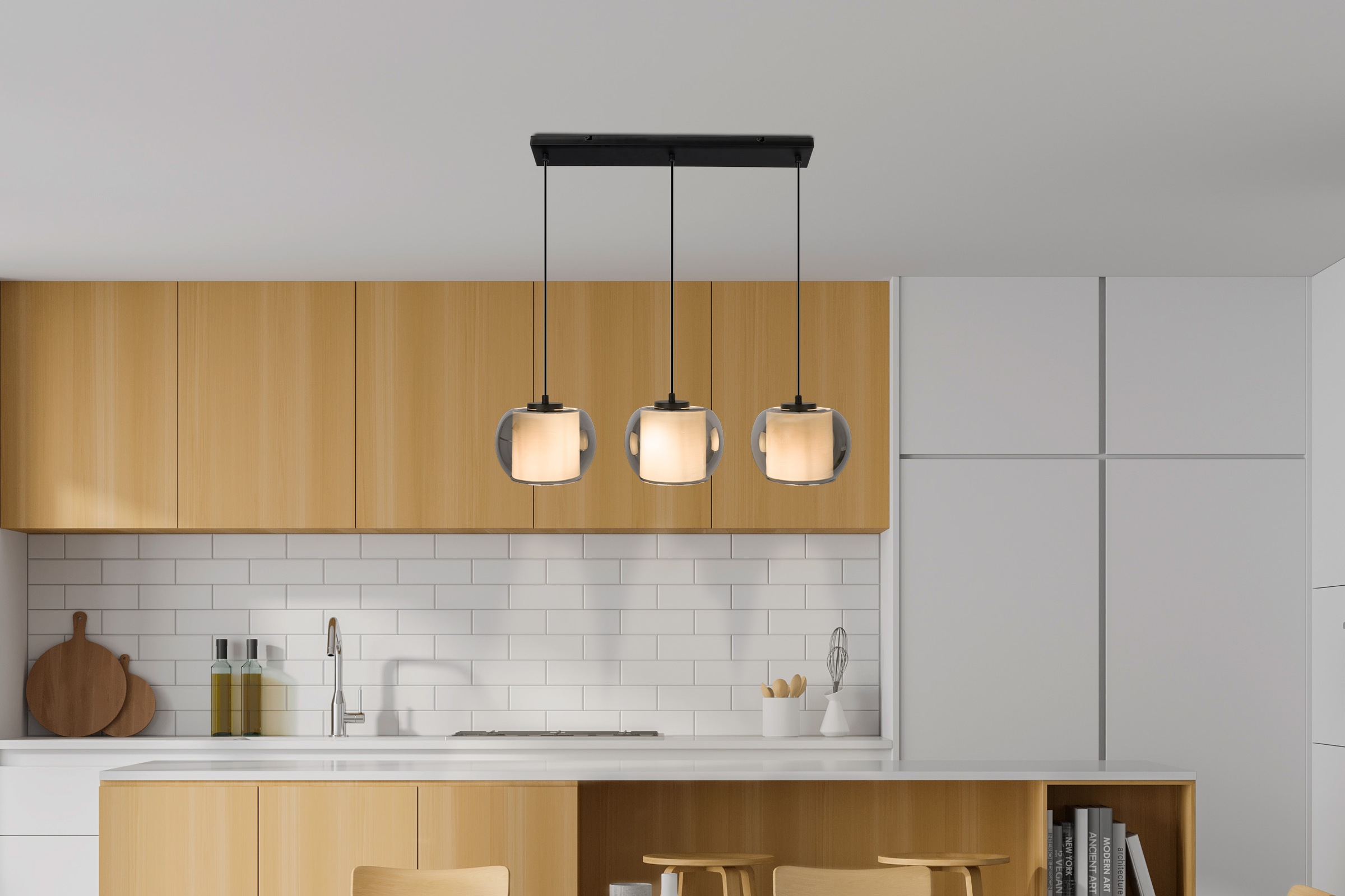 OTTO home Pendelleuchte »Tanissa« E27 1 Stk. 3 gleichlange Pendel mit je 1x günstig online kaufen