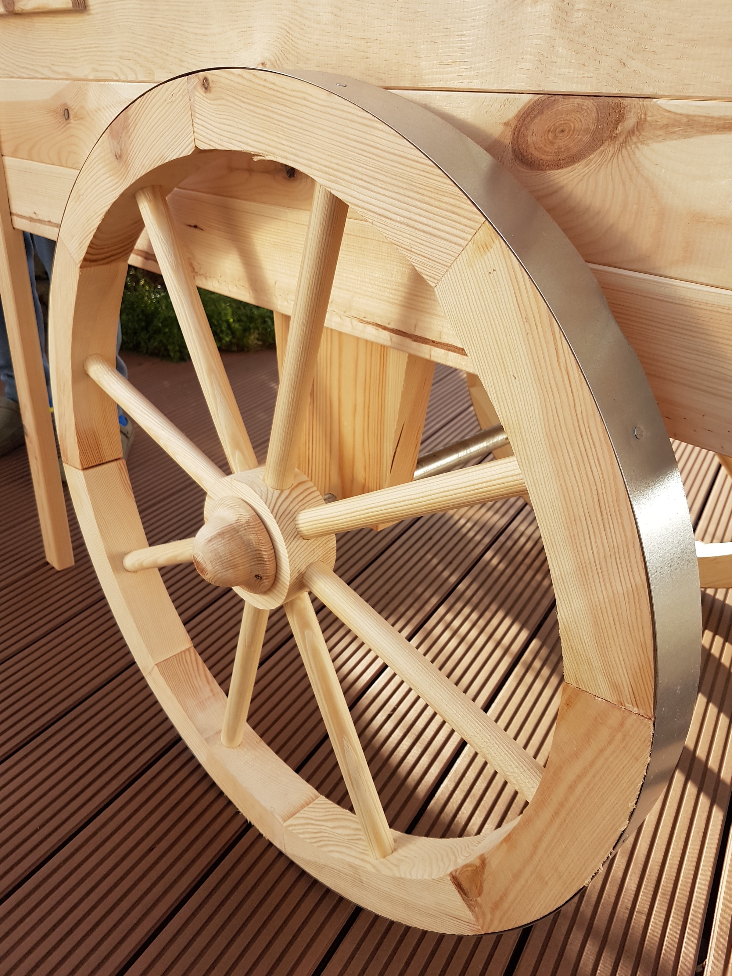 promadino Transportkarren »Marktwagen« B/T/H: 173/82/187 cm