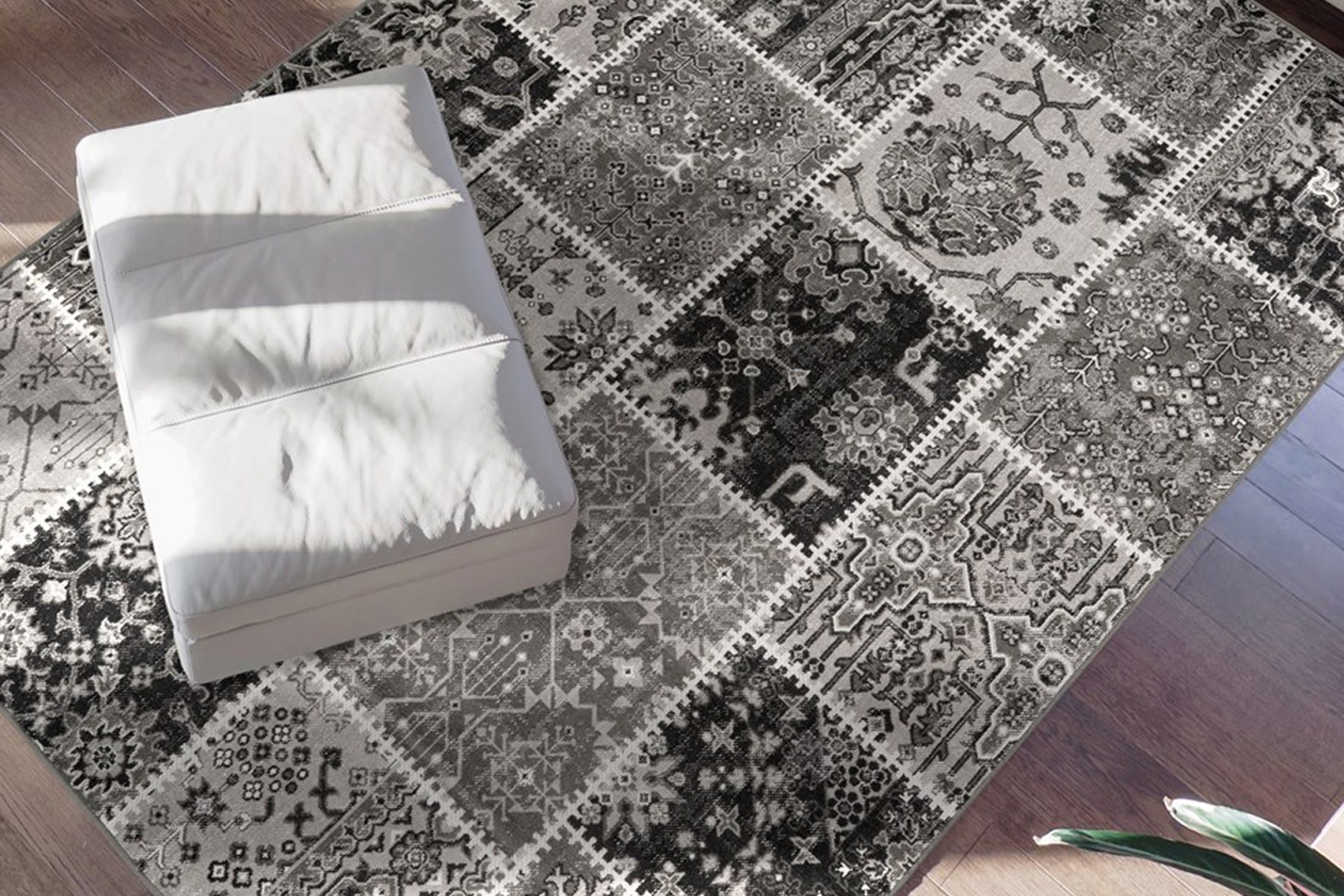 calo-deluxe Teppich »Ruzica-404«, rechteckig, 6 mm Höhe, Flachgewebe, Vinta günstig online kaufen