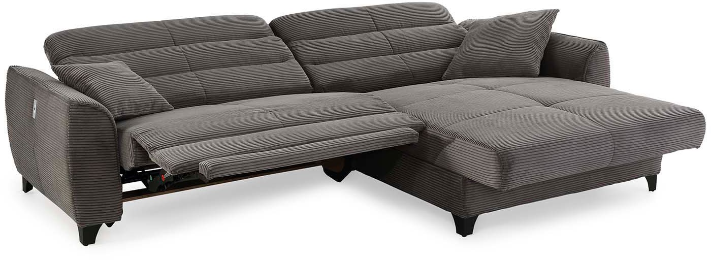 Jockenhöfer Gruppe Ecksofa »Double One L-Form«, mit 2x 120cm breiten, elektromotorischen Relaxfunktionen