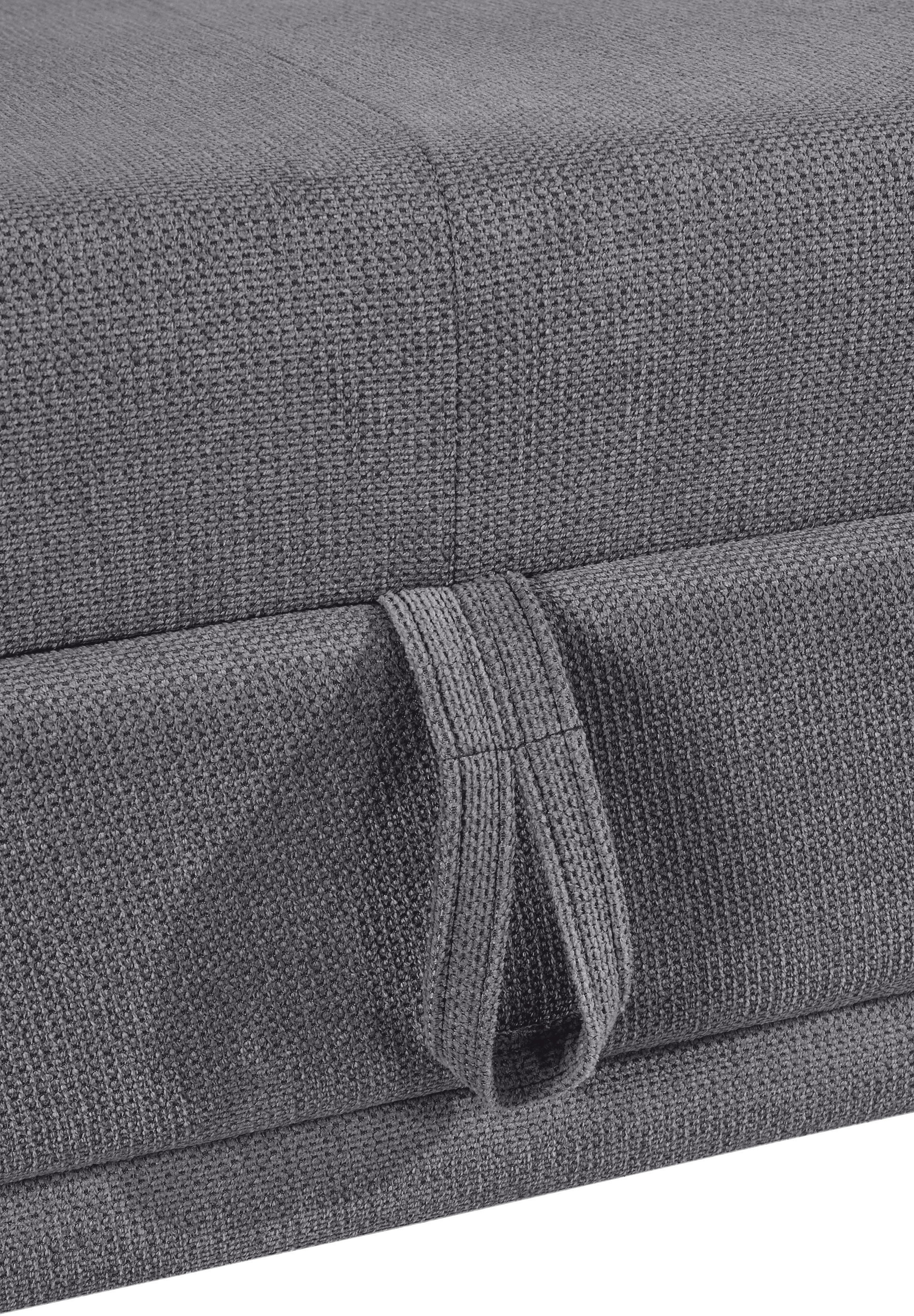 COTTA Ecksofa »Holiday L-Form mit Sitztiefen-, Armteil- und Kopfteilverstellung«, wahlweise mit Bettfunktion & Bettkasten