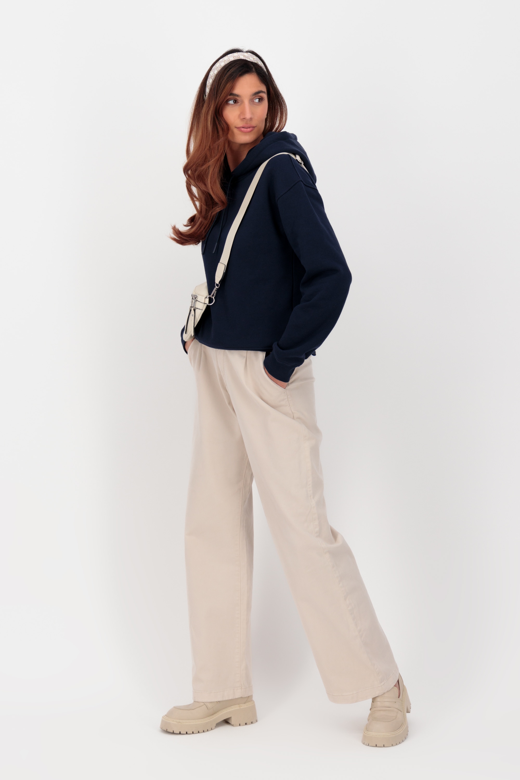 Alife & Kickin Kapuzensweatshirt »Damen ThaneeAK A«, Basic Hoodie Kapuzenpullover, Sweatshirt mit Kapuze