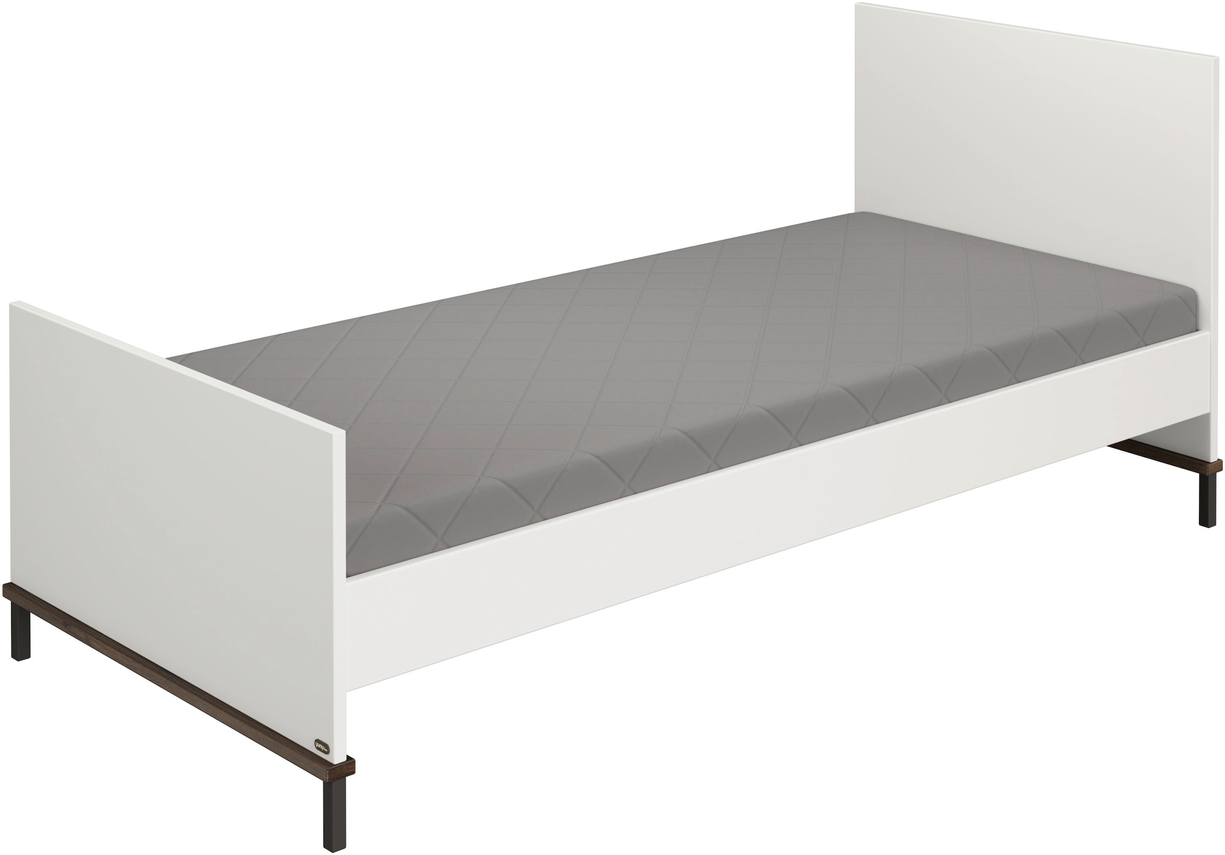 YUNY by PAIDI Kinderbett »LOVELY ALIV«, (B/H/T ca. 207x96x91cm, Off-White/D günstig online kaufen