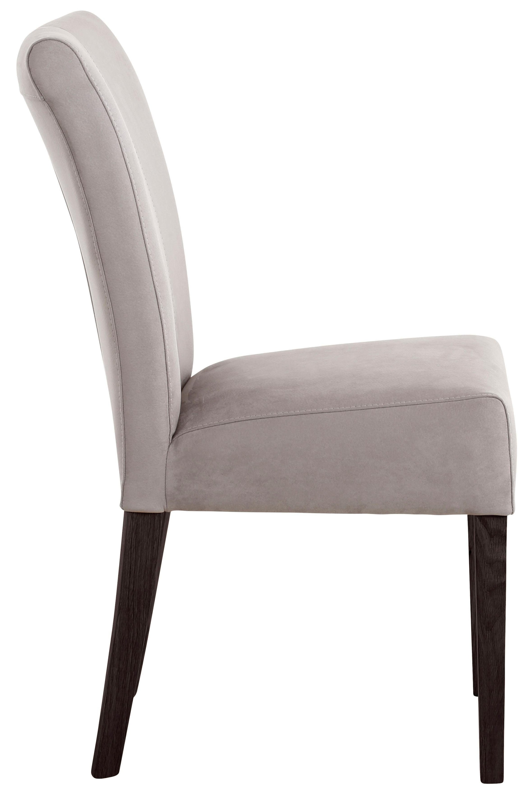 bestellen 2 (Set), lackiert wengefarben affaire massiver Stuhl »Queen«, Beine auf Feinstruktur, Buche, Raten Home aus St.,
