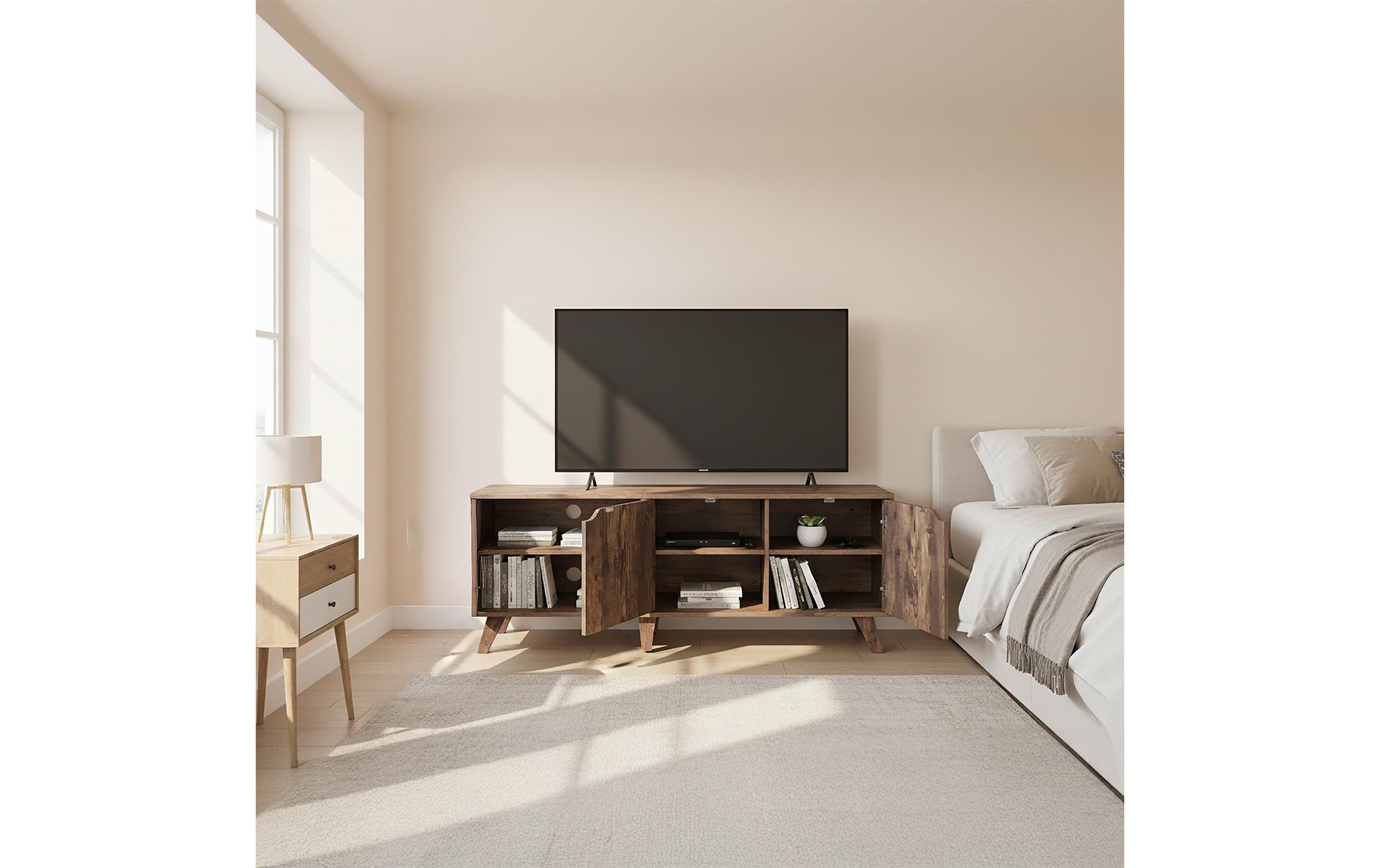 relaxdays TV-Board »Vintage Style 140 cm, 60 Zoll«
