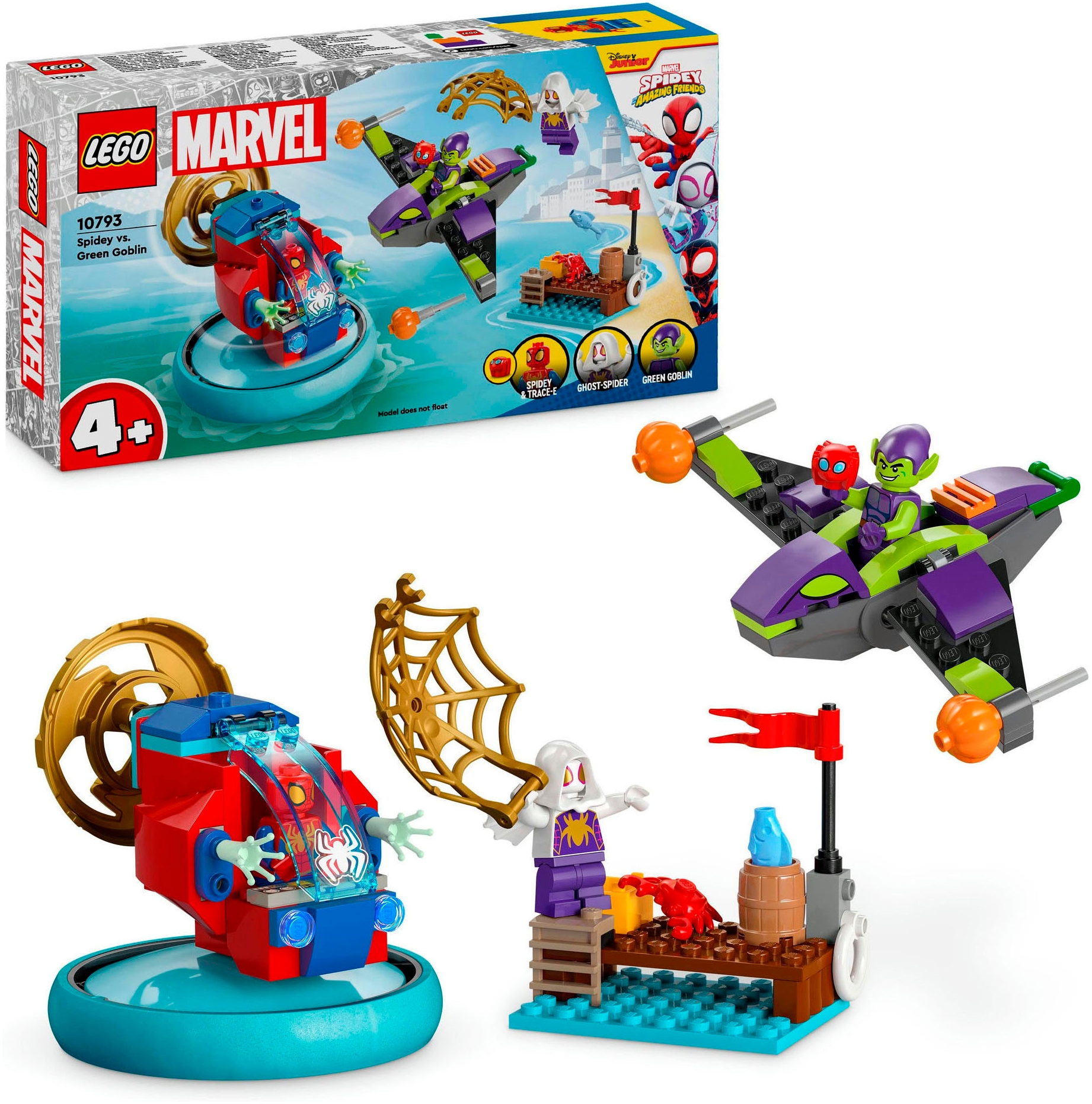 Bild von LEGO® Konstruktionsspielsteine »Spidey vs. Green Goblin (10793), LEGO® Spidey«, (84 St.), Made in Europe