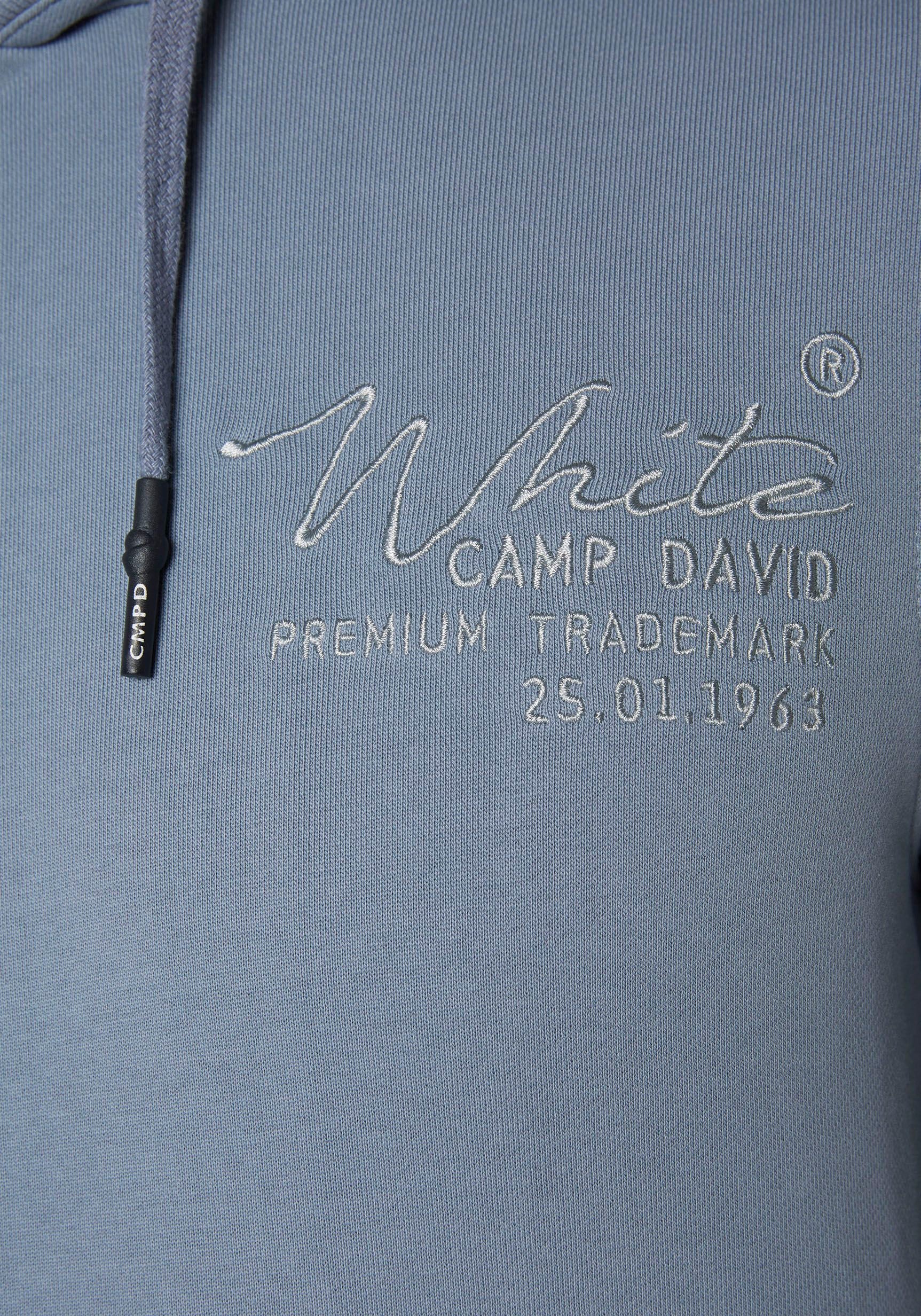 CAMP DAVID Kapuzensweatshirt, online bei mit Logostickerei