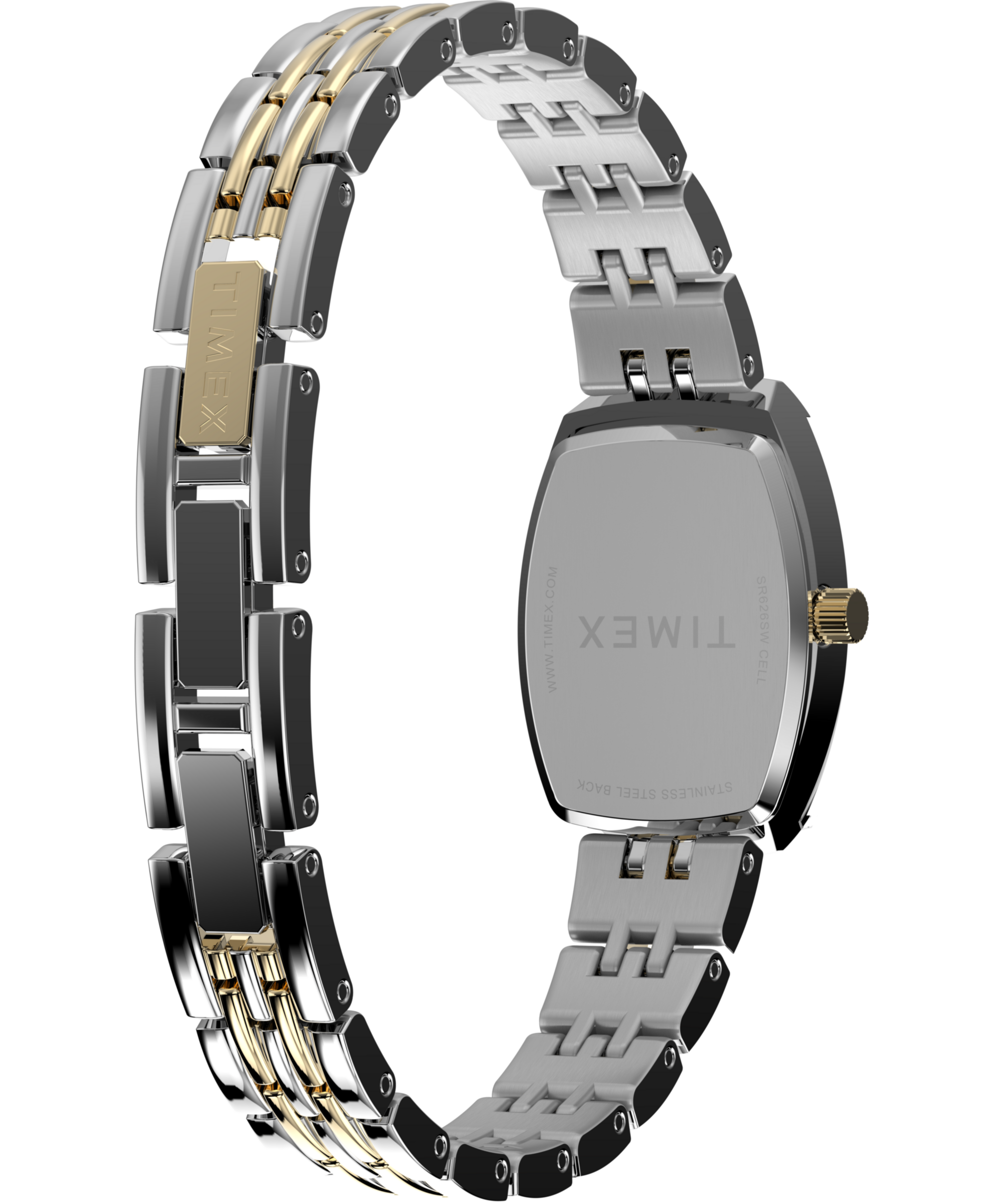 Timex Quarzuhr »CHARLOTTE«, Armbanduhr, Damenuhr, Metallarmband, analog