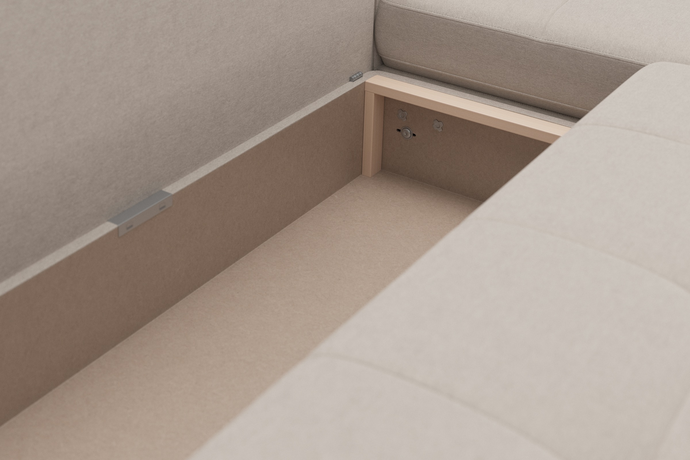 sit&more Ecksofa »Latigo L-Form«, mit Mega-Recamiere, wahlweise mit Bettfunktion und Bettkasten