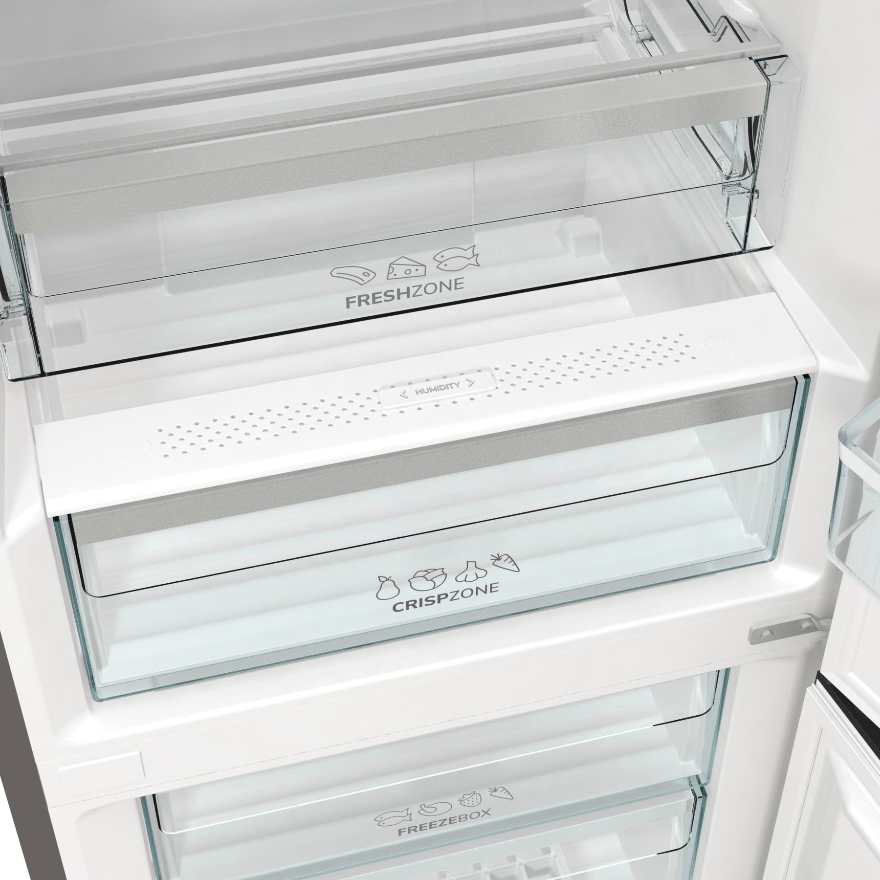 GORENJE Kühl-/Gefrierkombination »RK6192AXL4«