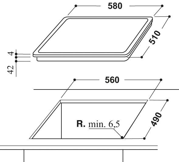 BAUKNECHT Backofen-Set »BAKO VULCANO«, BAR2 KP8V2 IN, mit Backauszug, Pyrolyse-Selbstreinigung, Kindersicherung