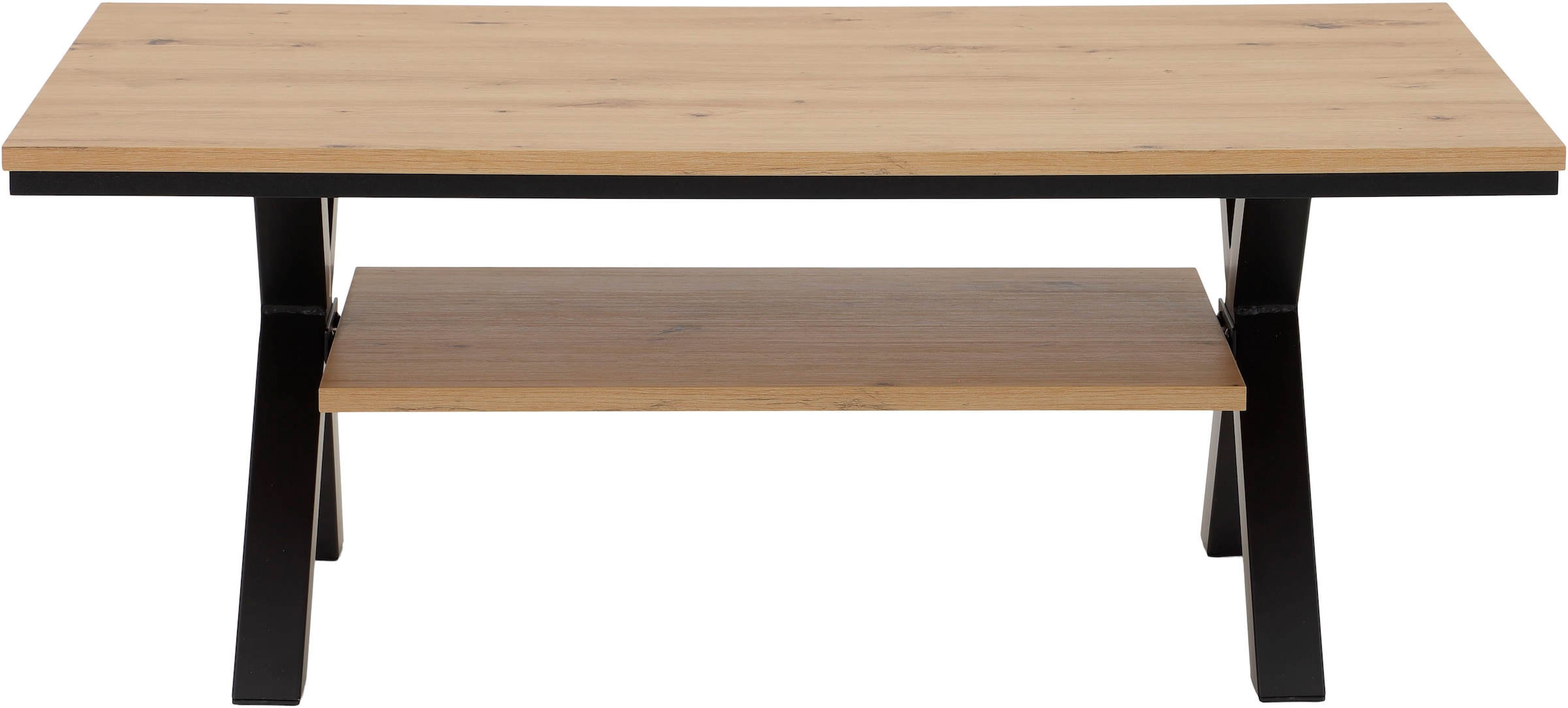 HELA Couchtisch »MATS« 1 Stk. tlg. großer Ablageboden günstig online kaufen