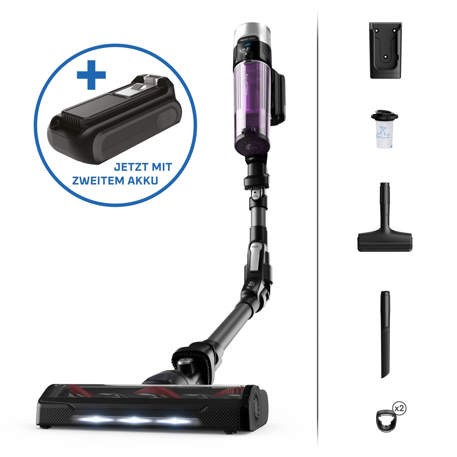 Rowenta Akku-Hand-und Stielstaubsauger »X-Force Flex 9.60 Allergy, kabellos günstig online kaufen