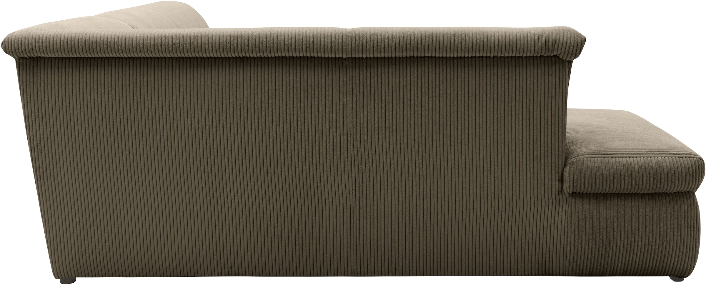 DOMO collection Ecksofa »Moric L-Form«, wahlweise mit Bettfunktion und Armlehnenverstellung, auch in Cord