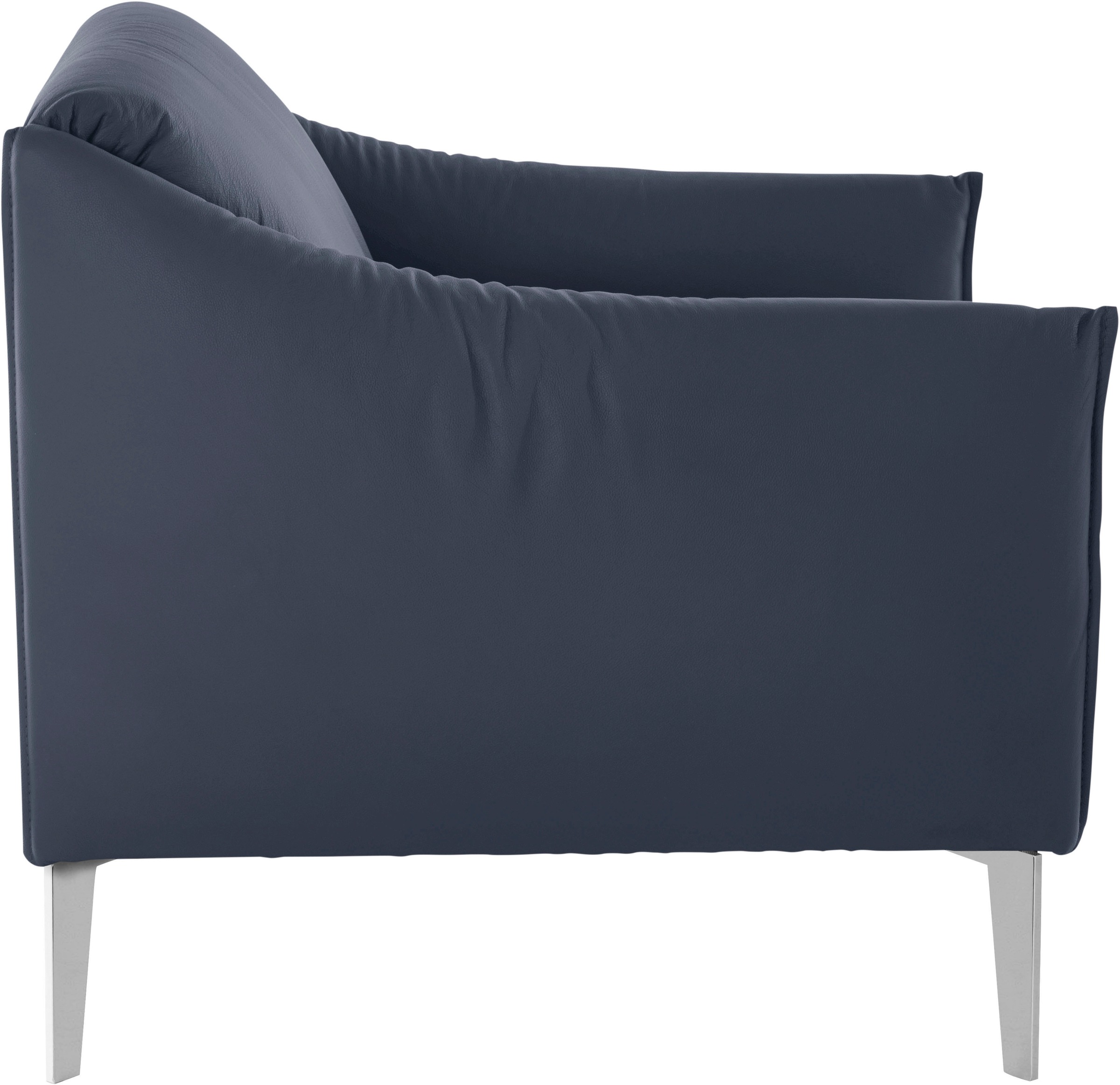 W.SCHILLIG Cocktailsessel »sally Designsessel, Loungesessel,«, mit Metall-Winkelfüßen in Chrom glänzend