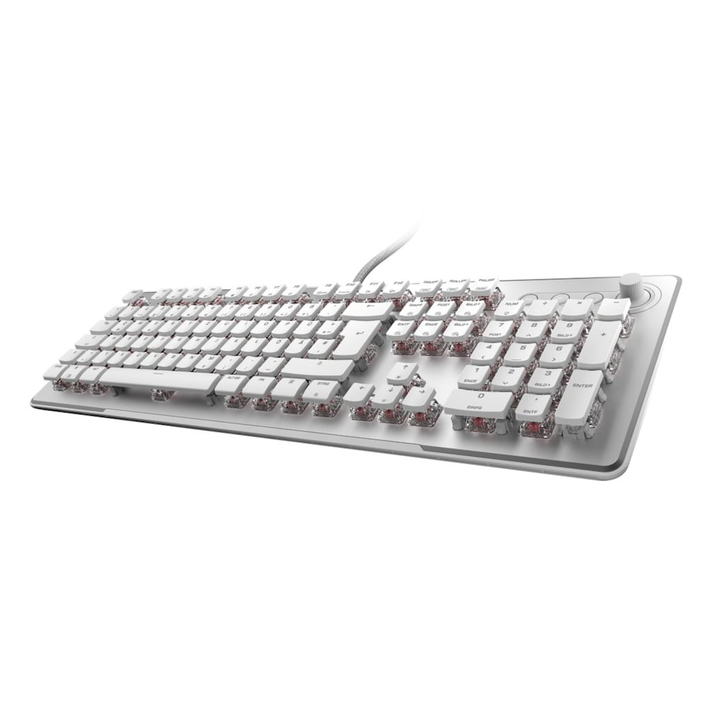 ROCCAT Gaming-Tastatur »Gaming-Tastatur "Vulcan II Max", mechanische, lineare Tasten«, (ausklappbare Füße-Handgelenkauflage)
