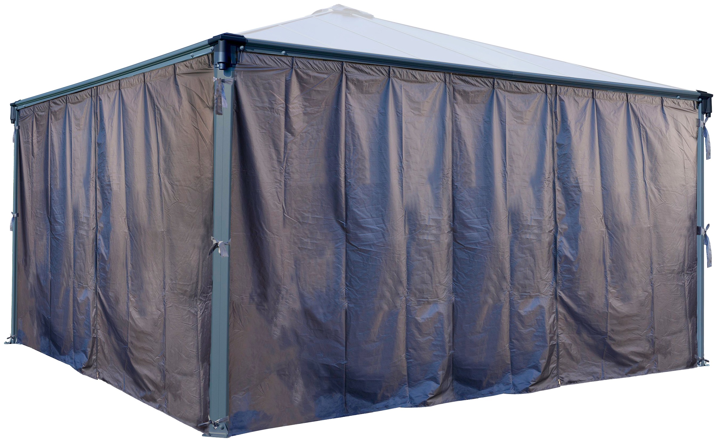 PALRAM - CANOPIA Pavillonseitenteil »Palermo 4300« grau