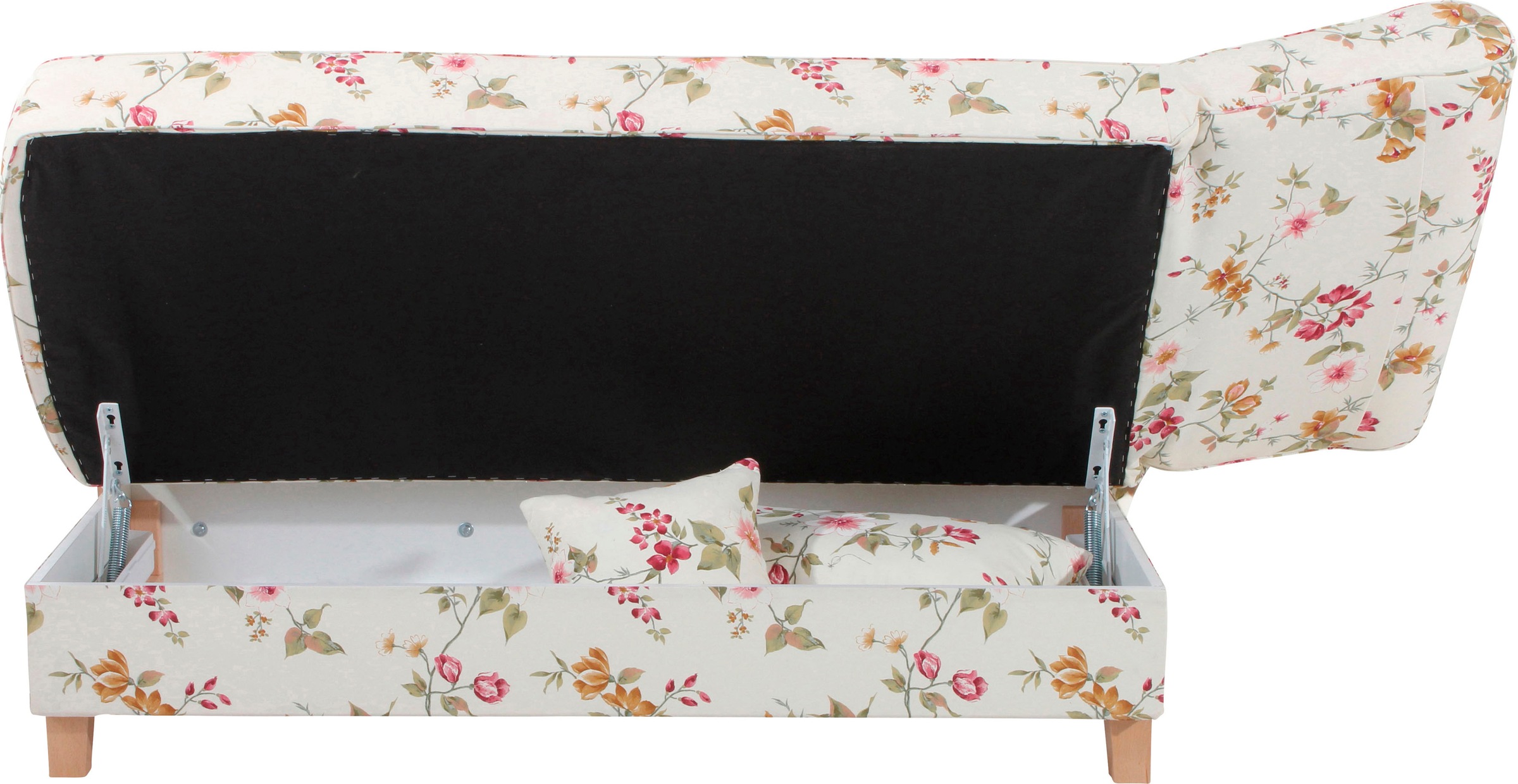 Kissen rechts, oder Blumenmuster, links mit »Saturn«, inkusive Armlehne Winzer® 4 Recamiere bestellen online Max