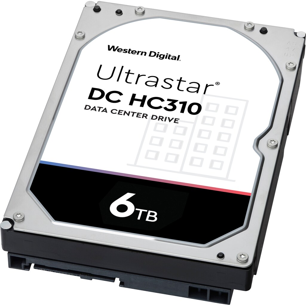 Western Digital HDD-Festplatte »Ultrastar DC HC310 6TB«, 3,5 Zoll, Anschluss SATA