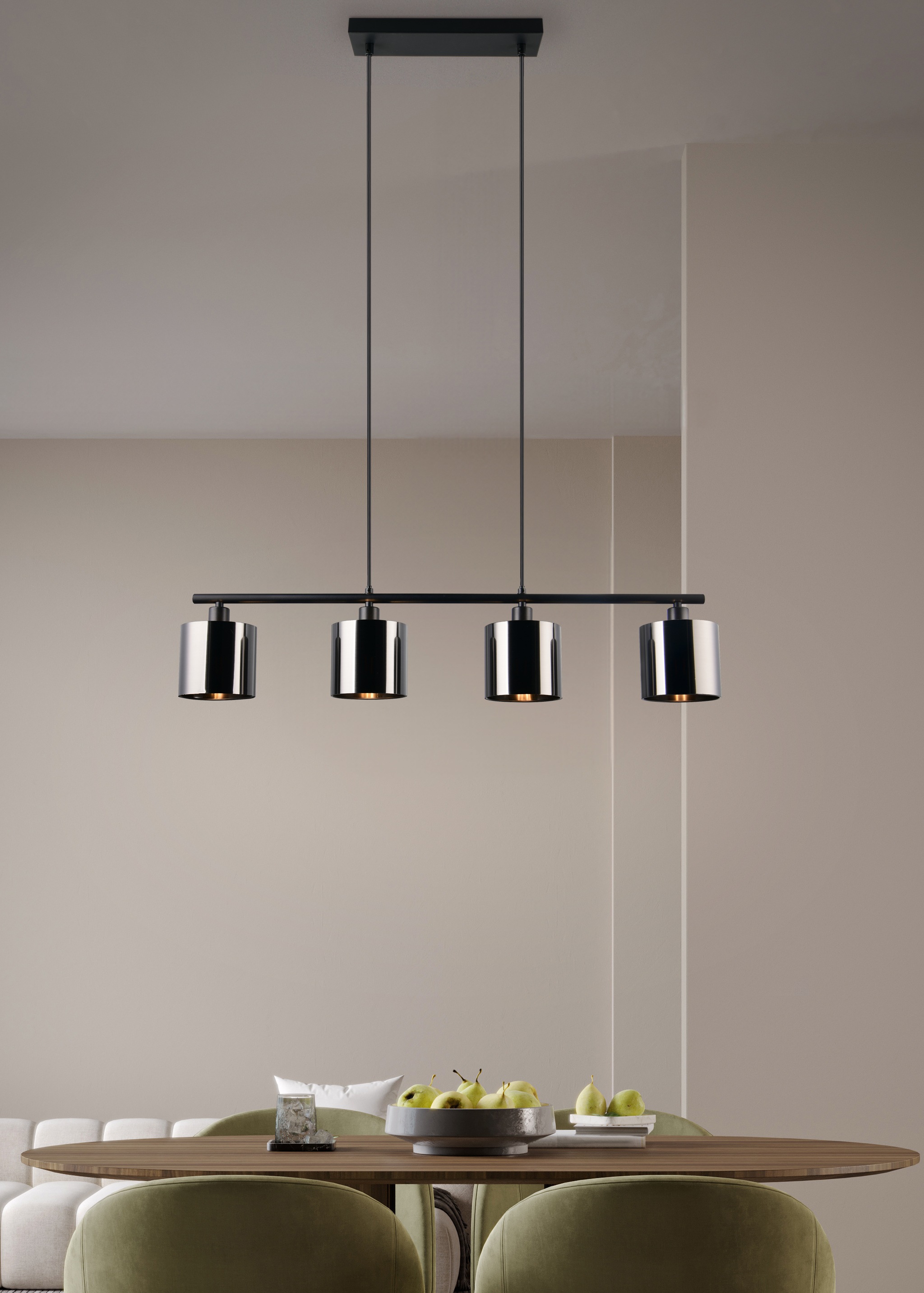 REALITY Leuchten Pendelleuchte »JASON, ohne Leuchtmittel Hängelampe Esstisc günstig online kaufen