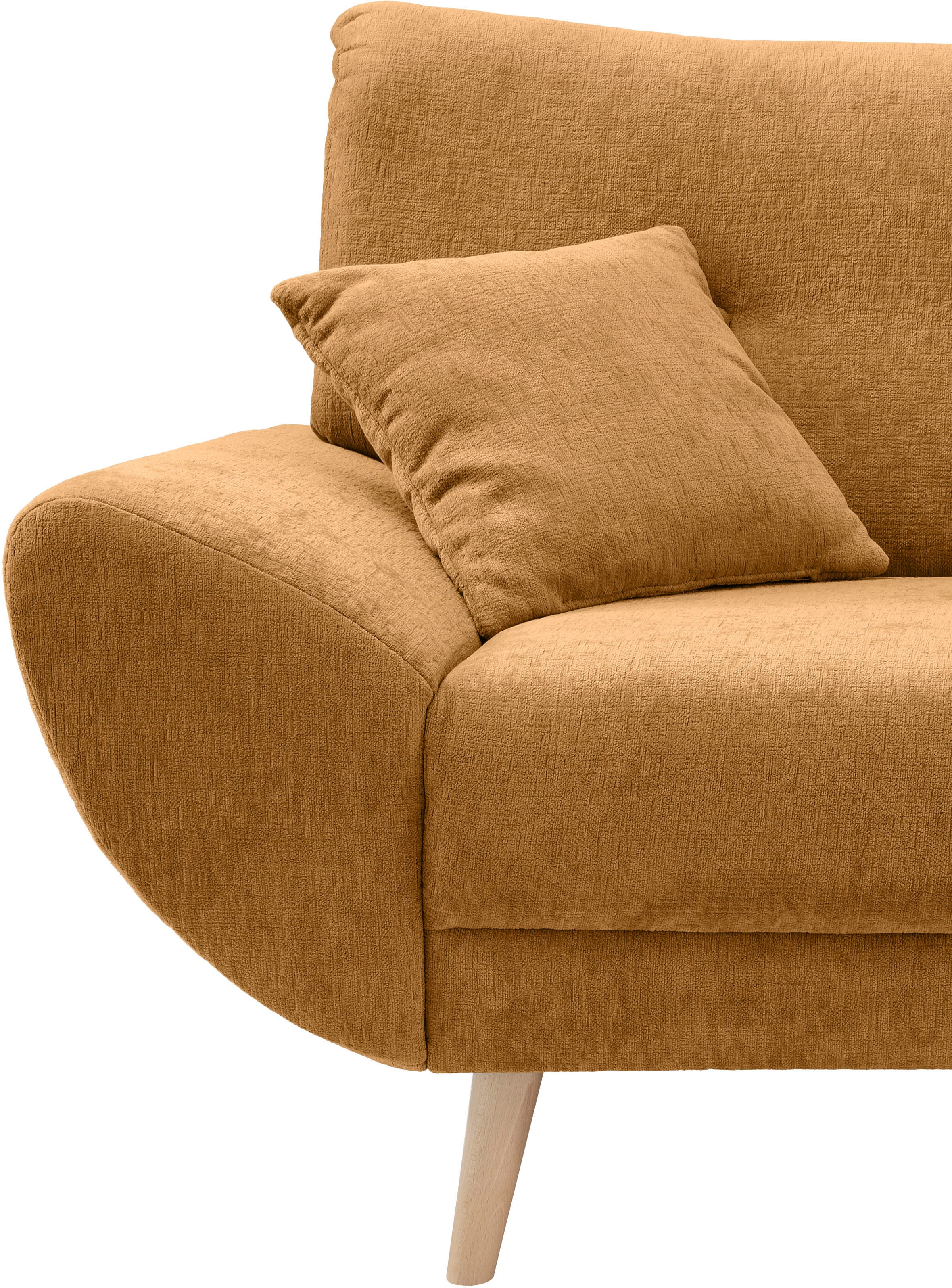 Home affaire 2-Sitzer »Basta komfortable Wellenunterfederung, Breite 174cm«